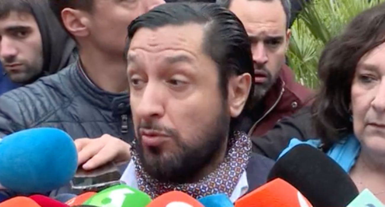 Rafael Amargo, a su salida de los juzgados en una imagen de archivo.