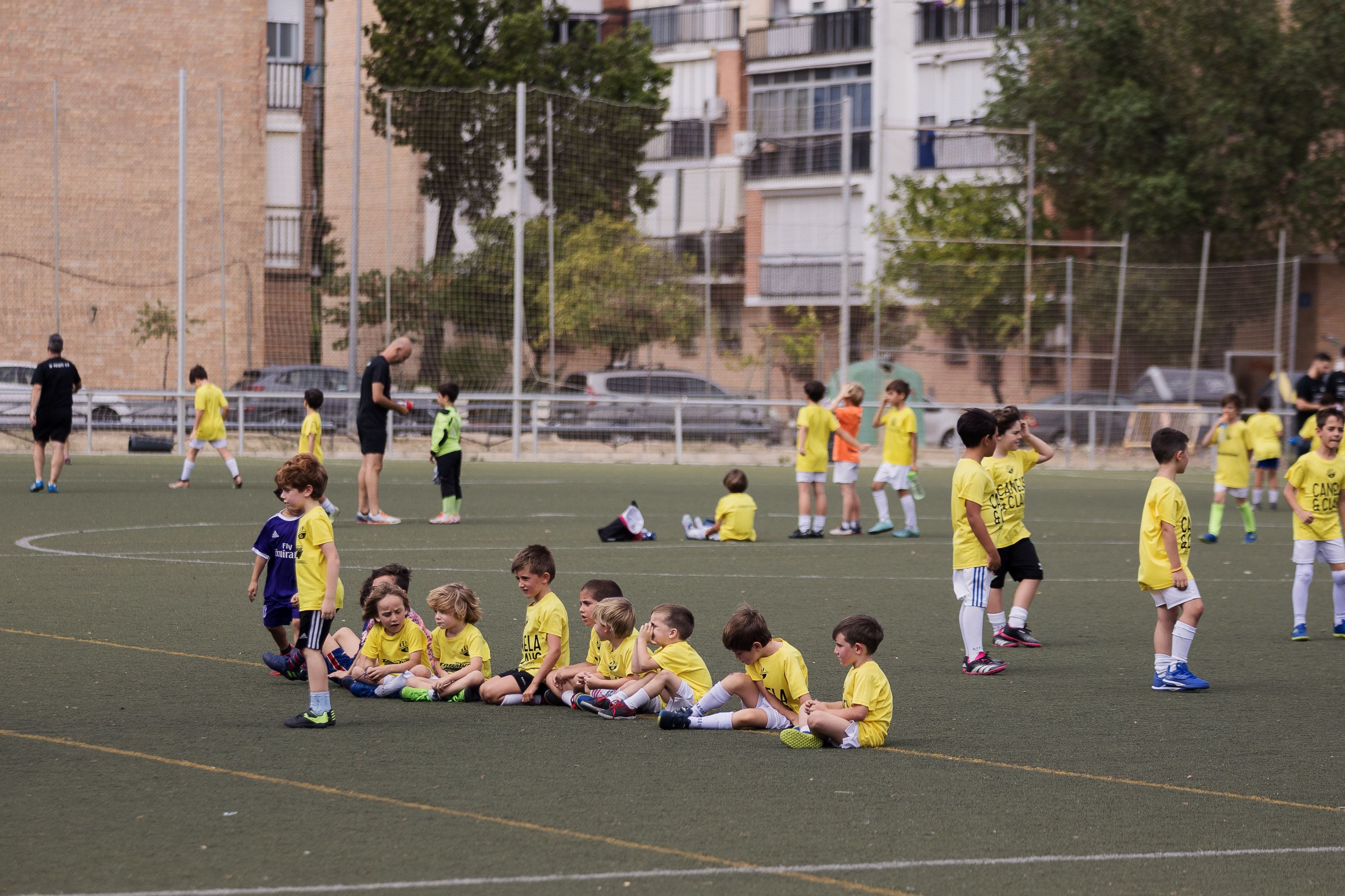 Un momento del entrenamiento en las instalaciones de Piscina cubierta José Laguillo.