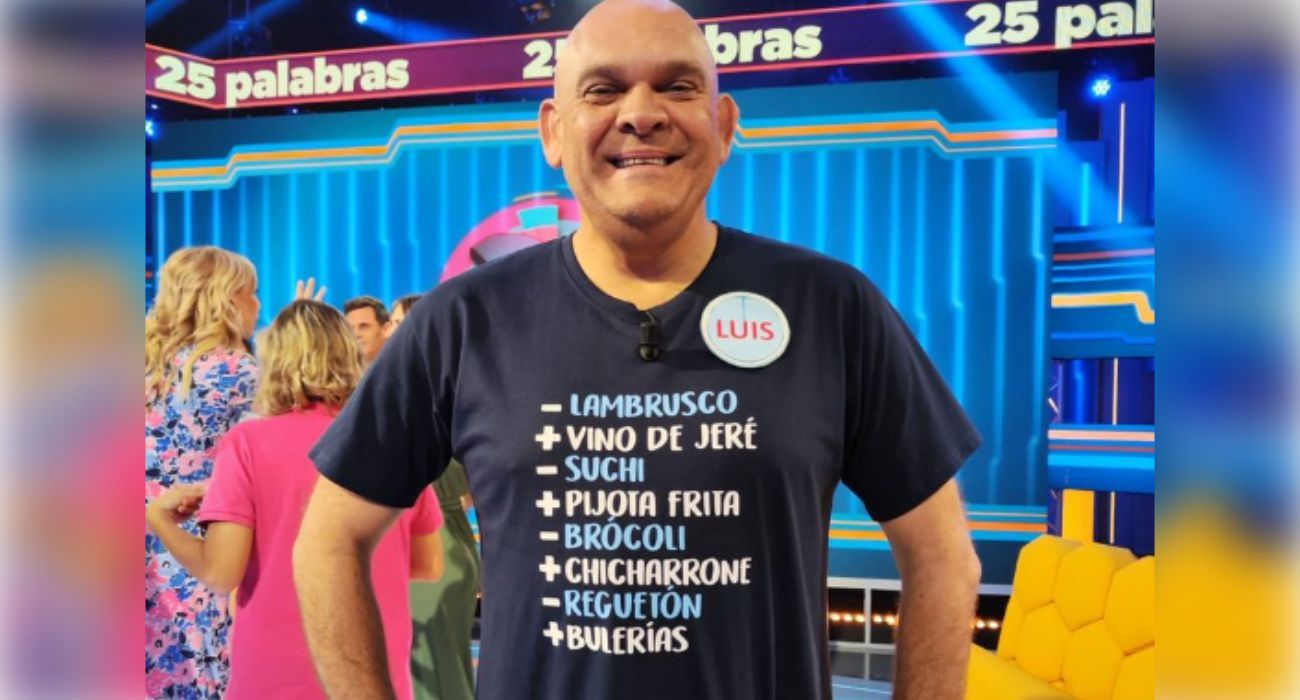 El 'Comandante' Lara, con su peculiar camiseta. 