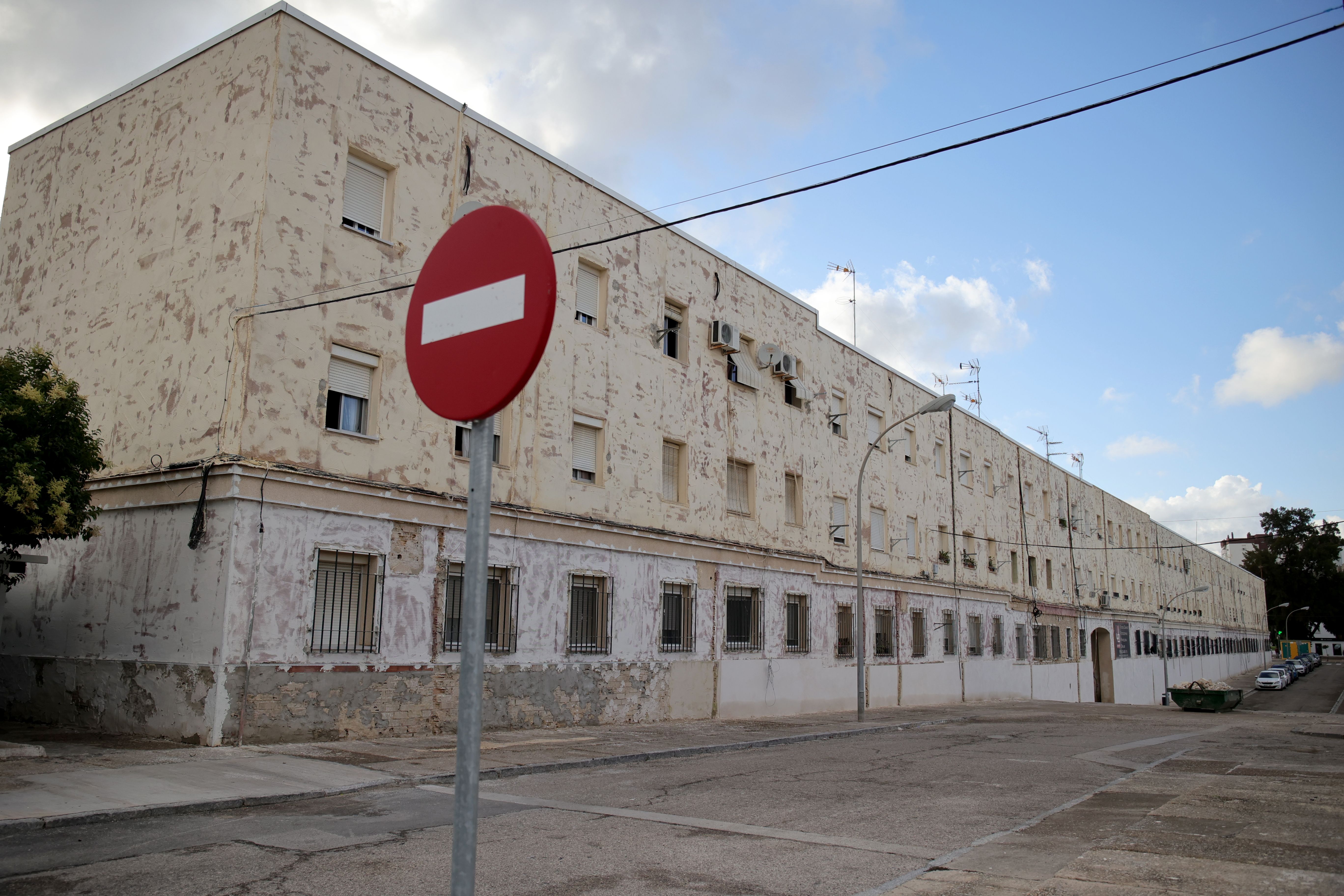 Un bloque de La Asunción, por rehabilitar.