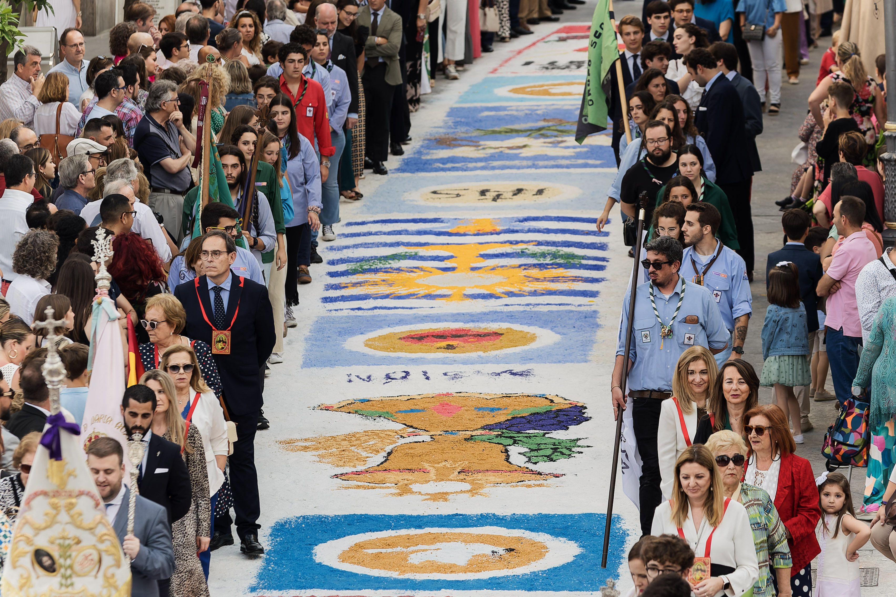 Procesión del Corpus Christi de Jerez 2023. 