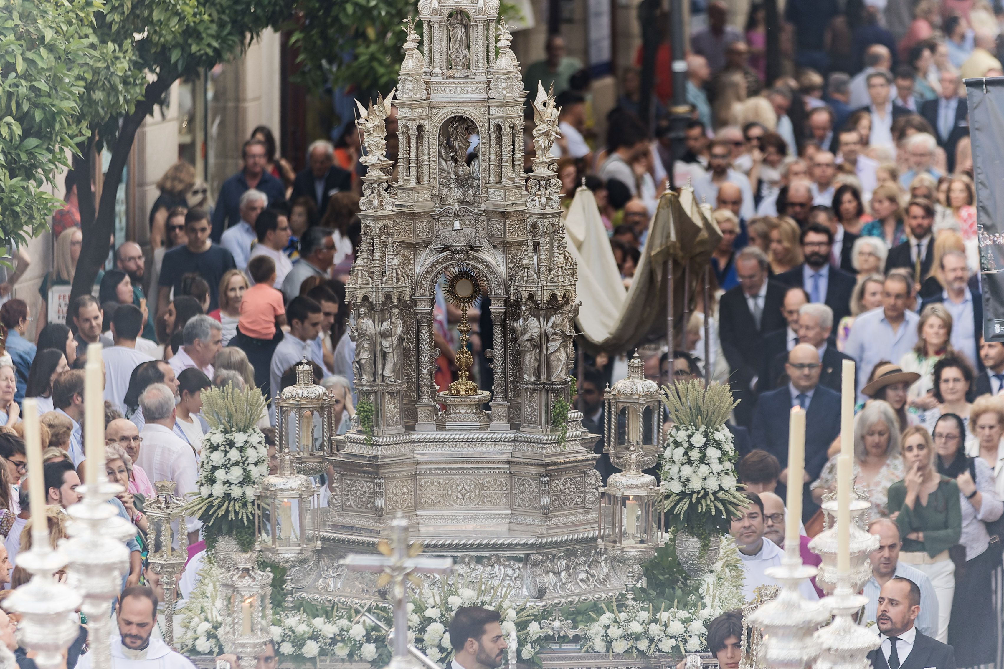 Procesión del Corpus Christi de Jerez 2023. 