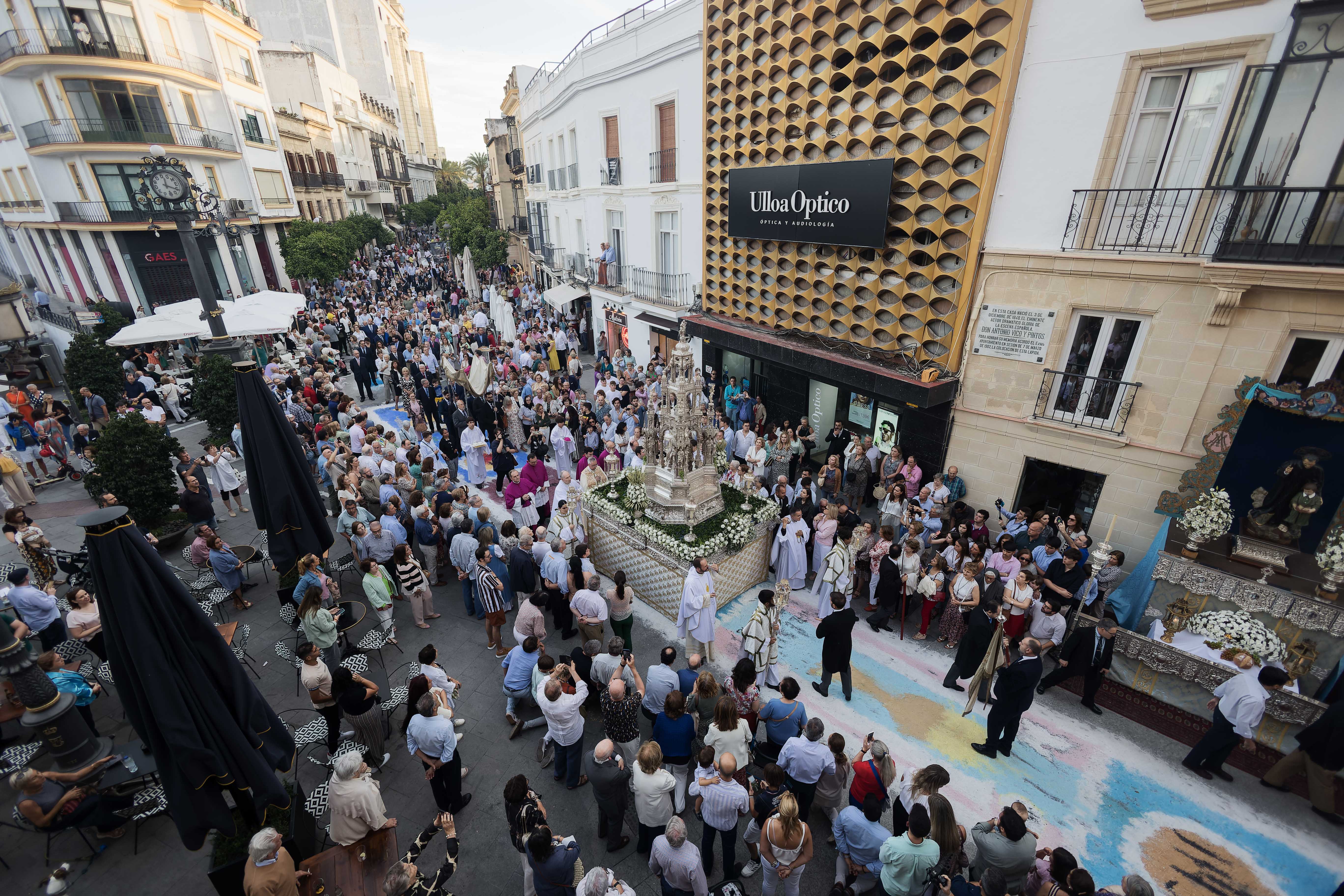 Procesión del Corpus Christi de Jerez 2023. 