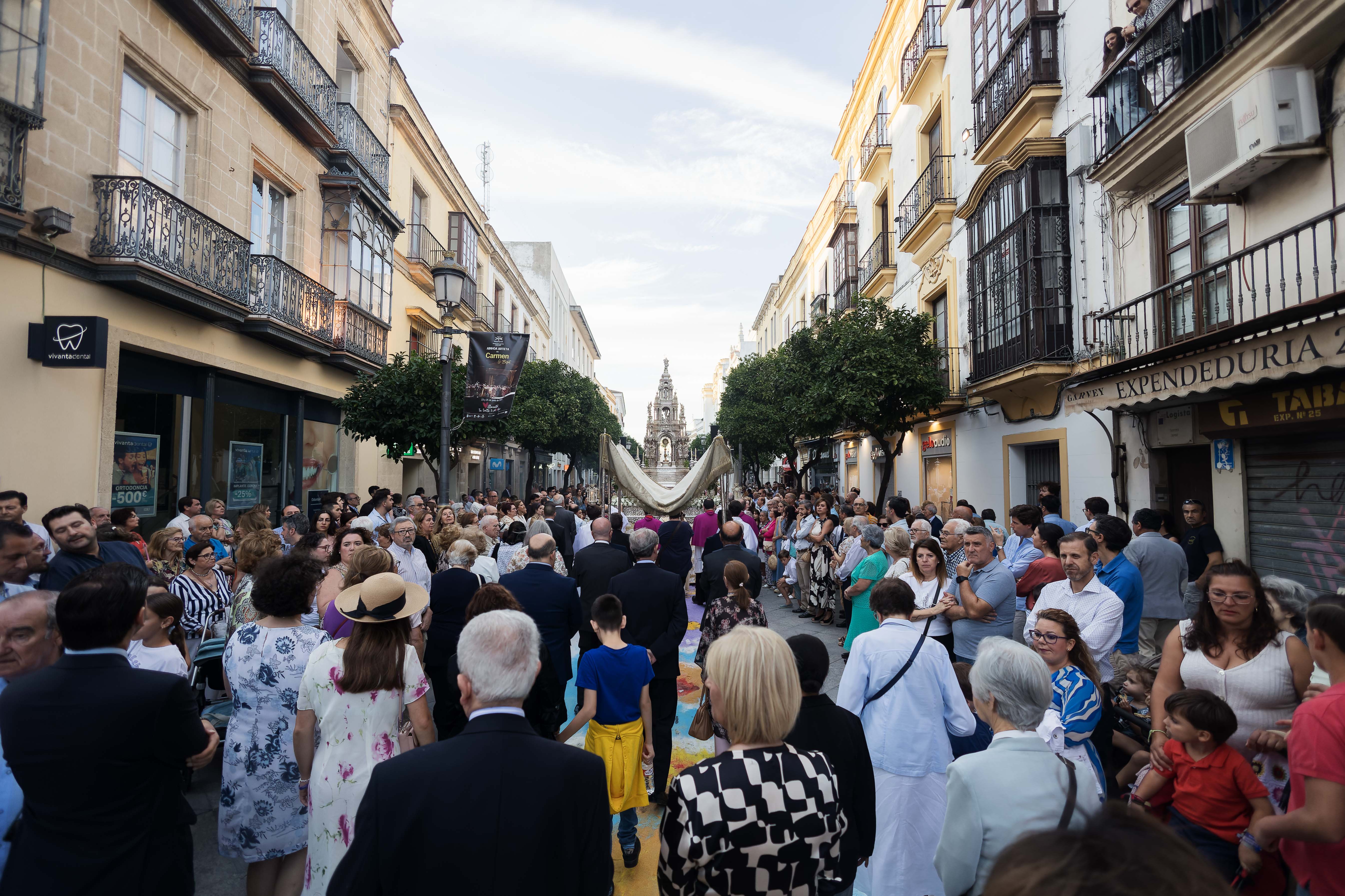 Procesión del Corpus Christi de Jerez 2023. 