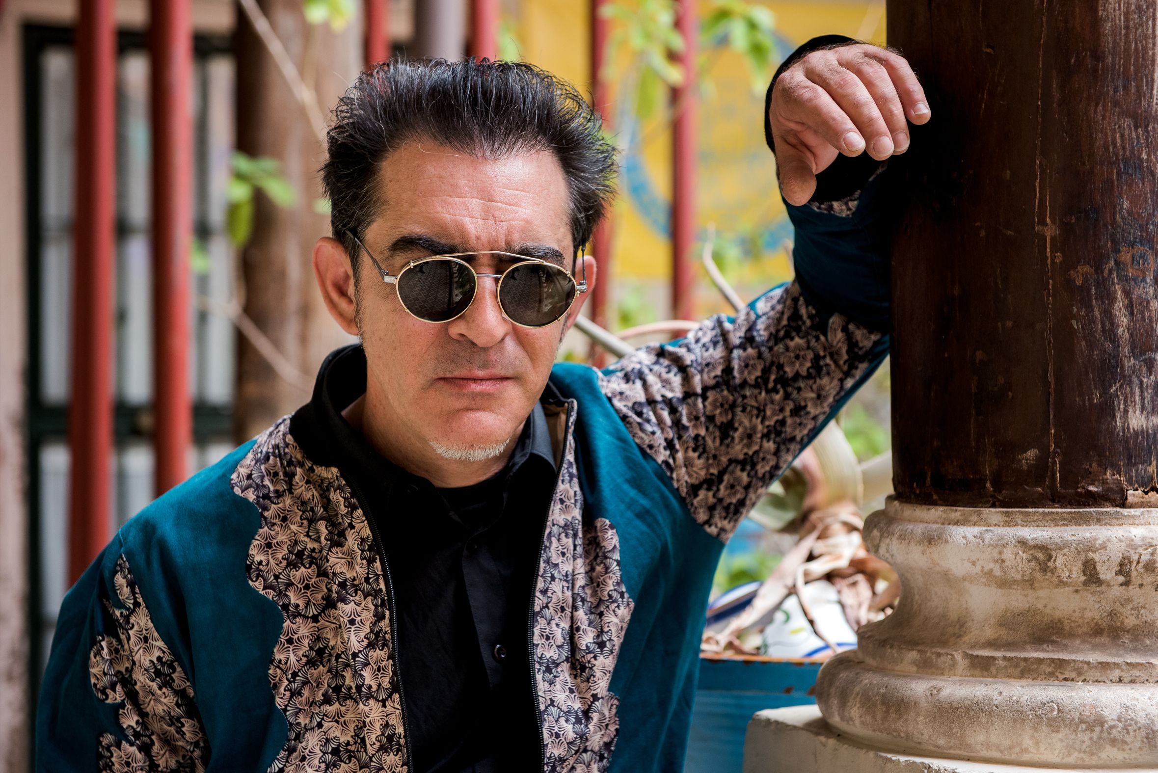 Raúl Rodríguez en Sevilla, poco antes de la entrevista.