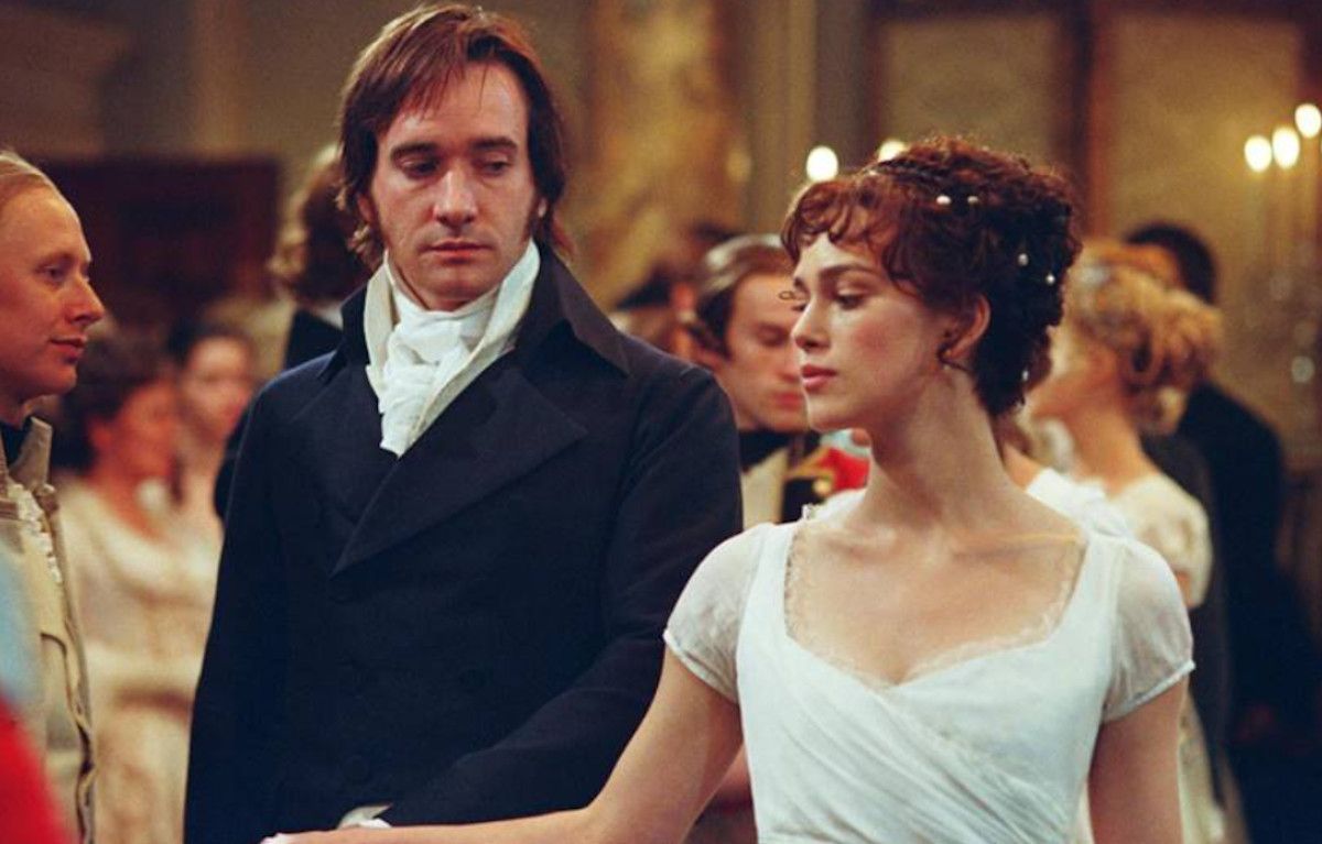 Fotograma de la película 'Orgullo y Prejuicio', basada en el libro de Jane Austen.