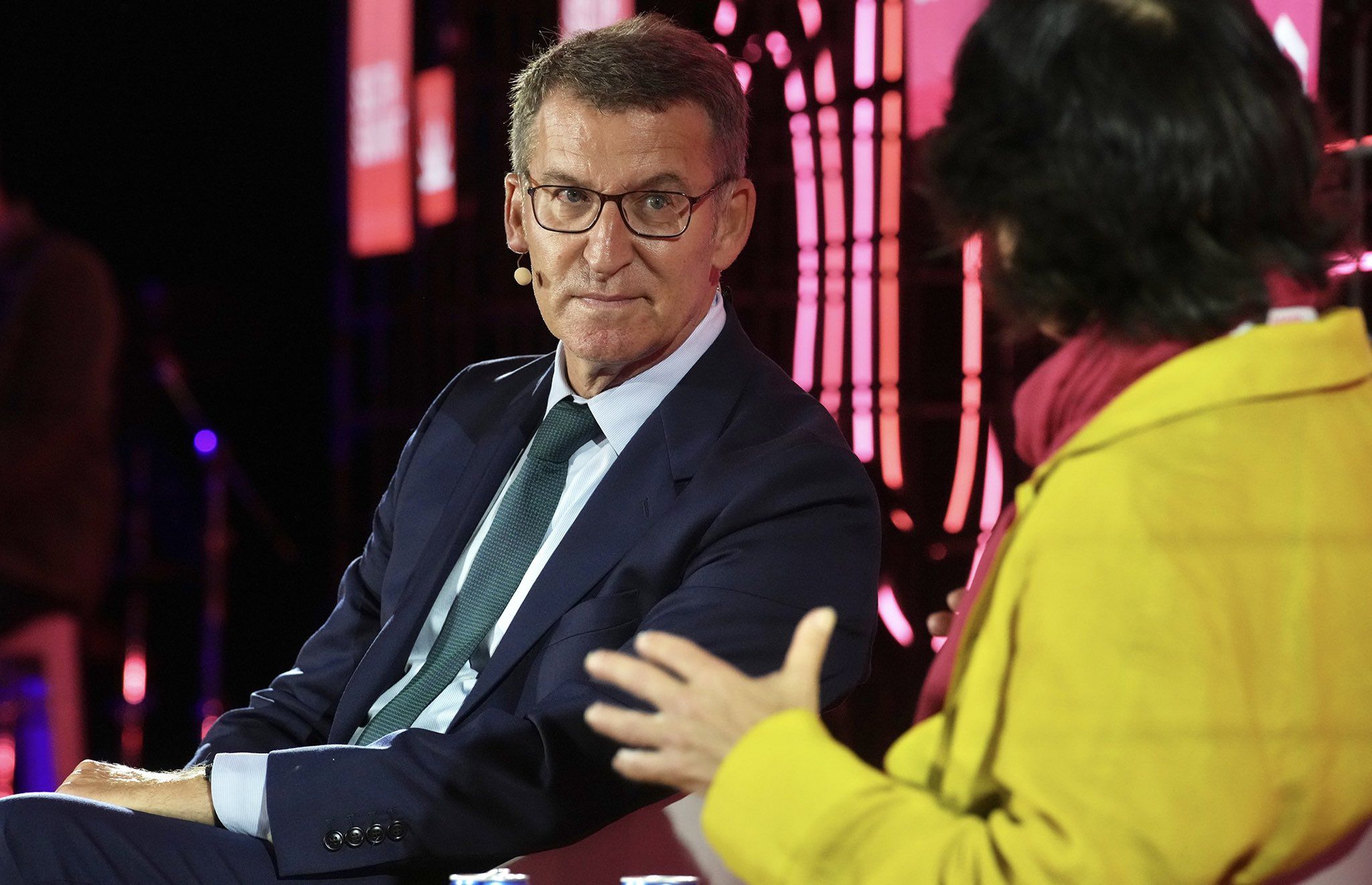 Alberto Núñez Feijóo en un acto reciente.