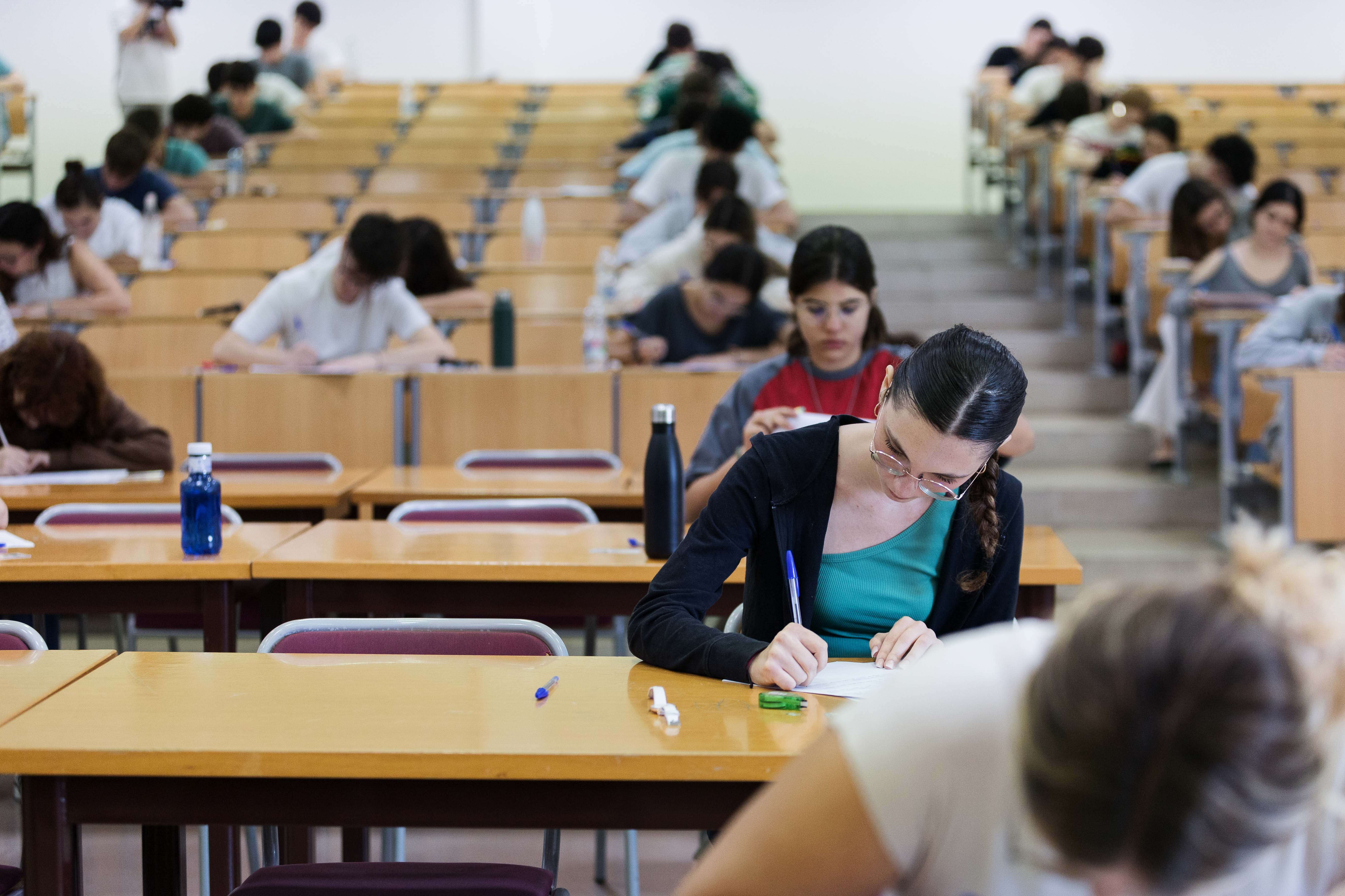 Imagen de la EBAU en la UCA el pasado curso.