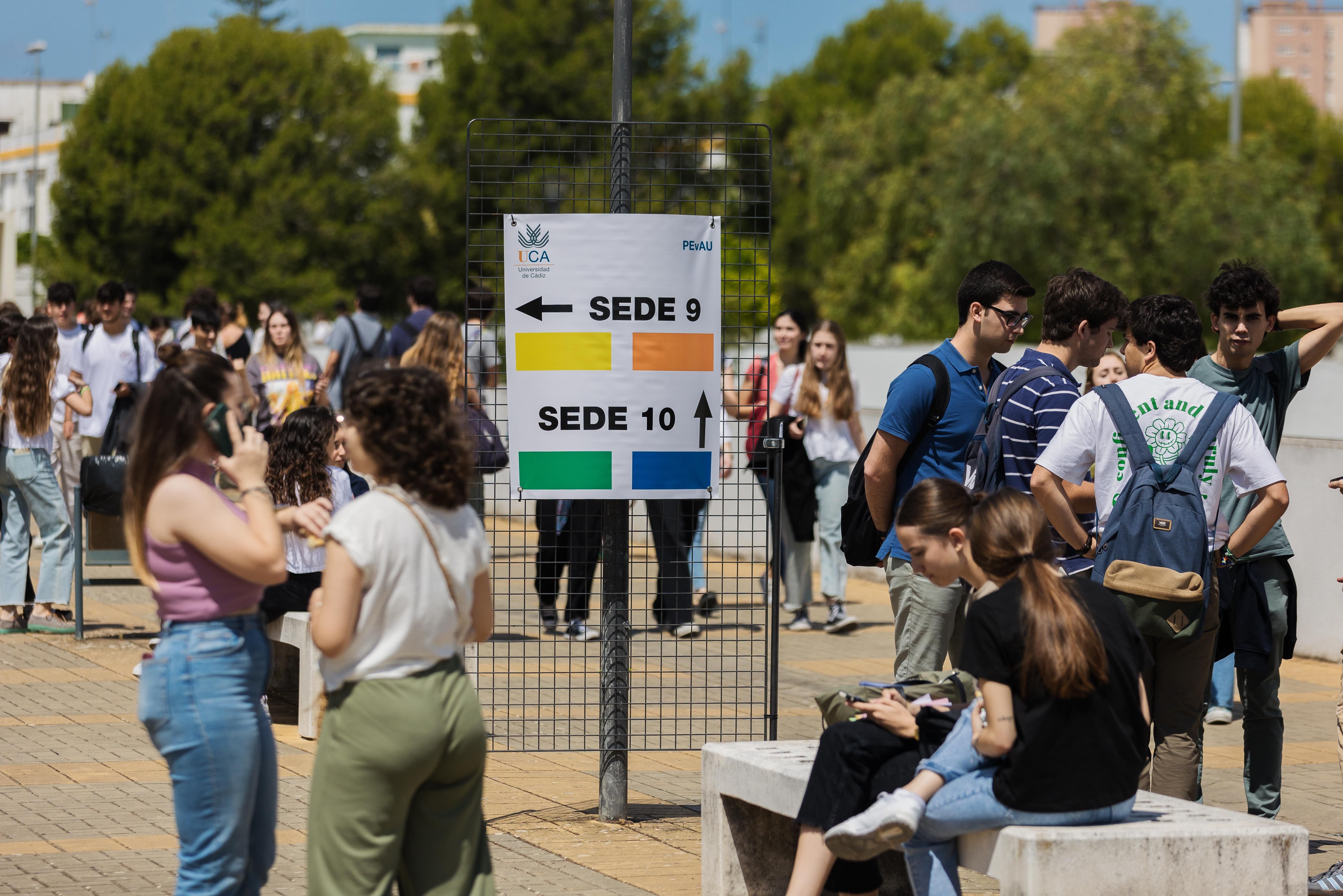 La celebración de la PEvAU en el campus de Jerez este pasado mes de junio.