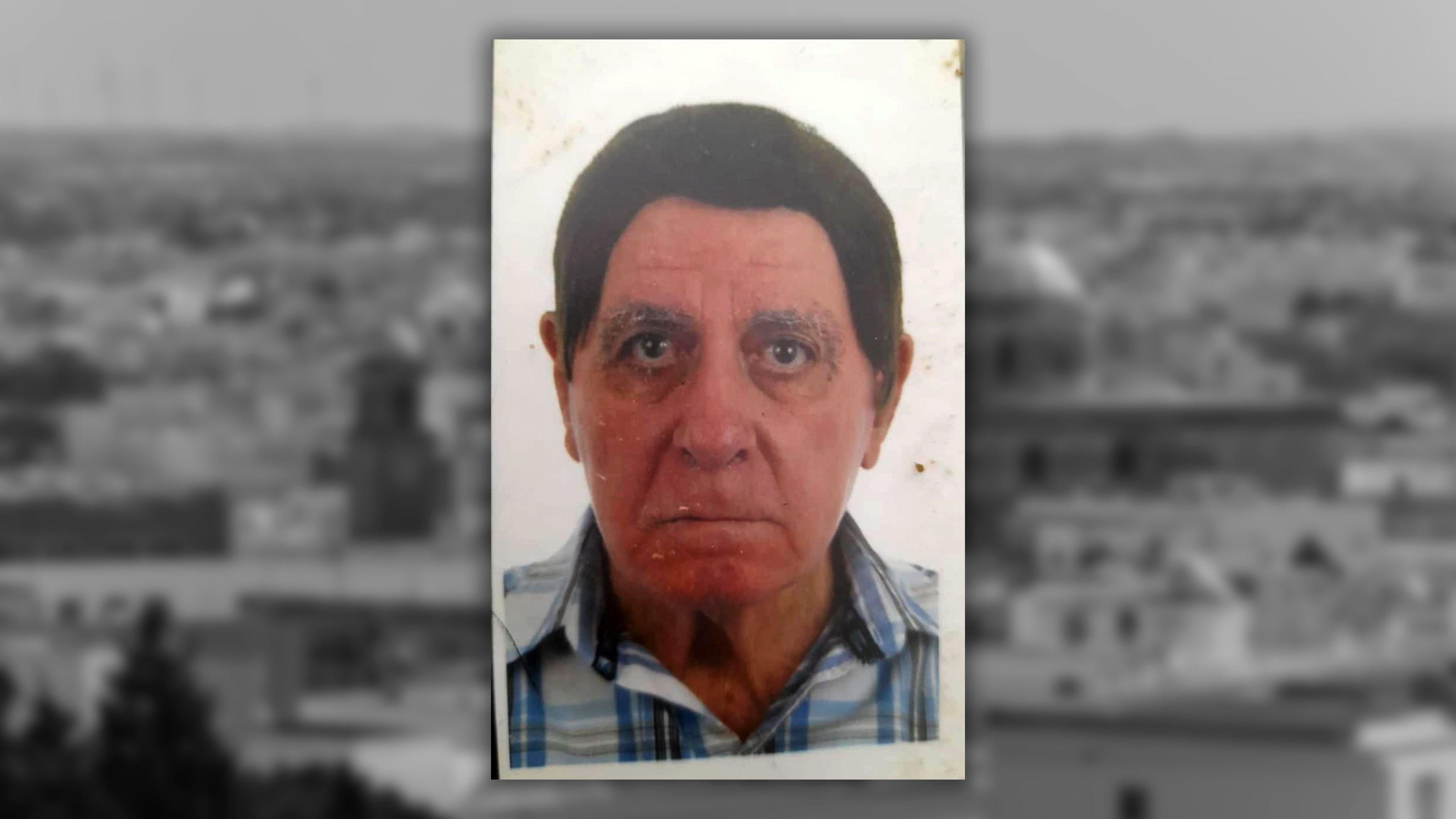 José Aragón, vecino de 82 años desaparecido en Chiclana. 