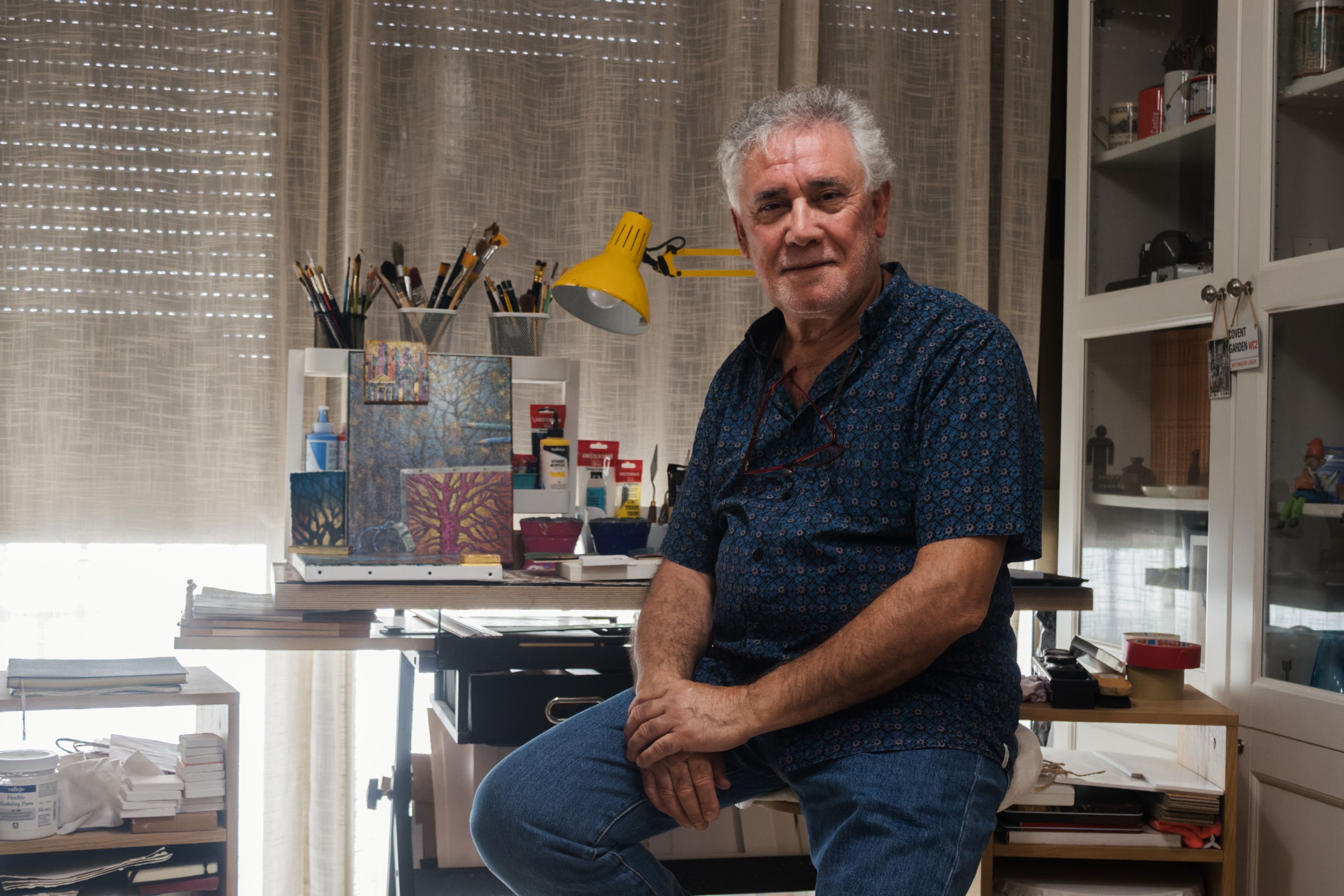 Mario Naranjo Molina, toda una vida entre pinceles y lienzos. 