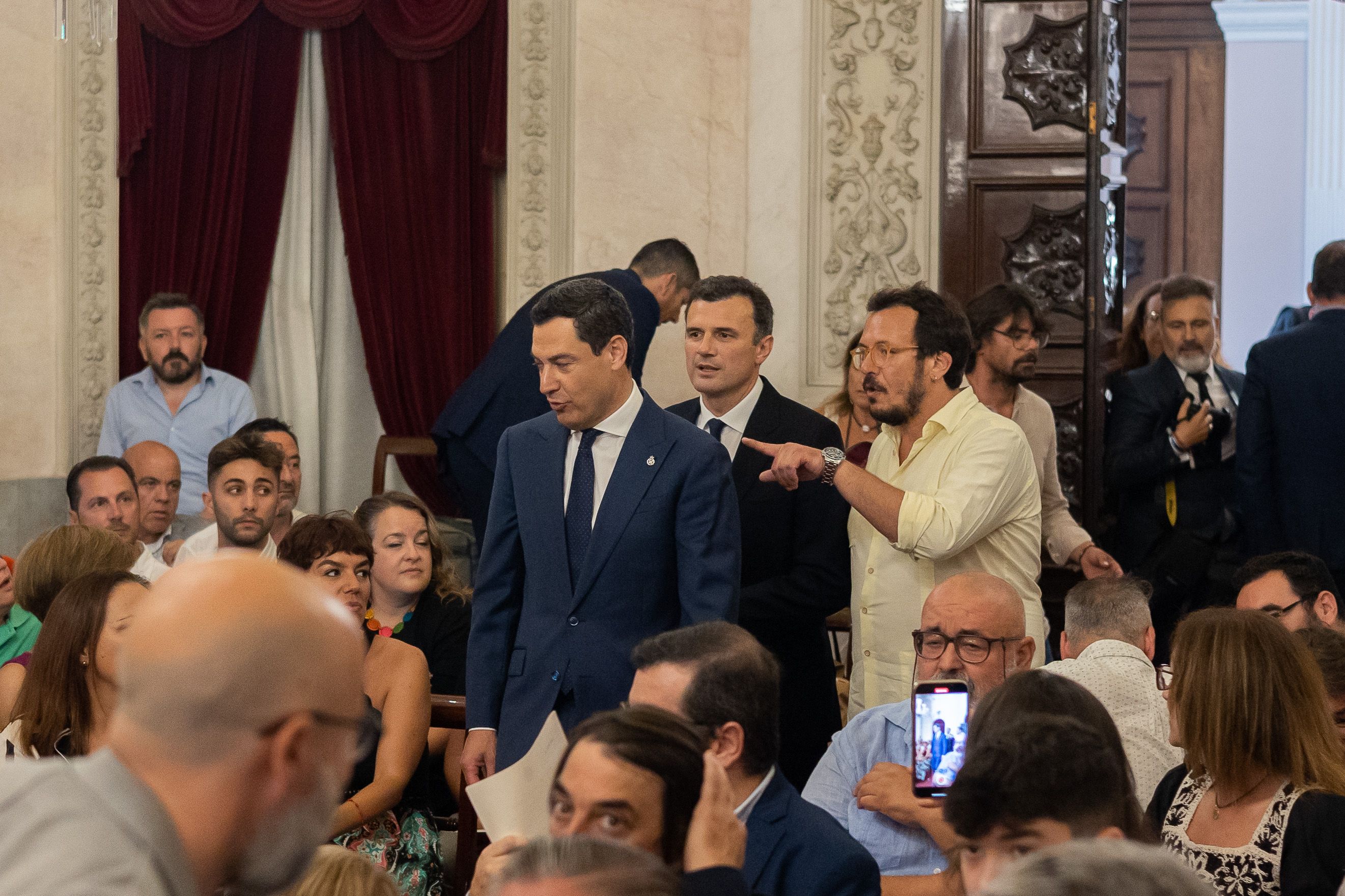 Pleno de investidura de Bruno García