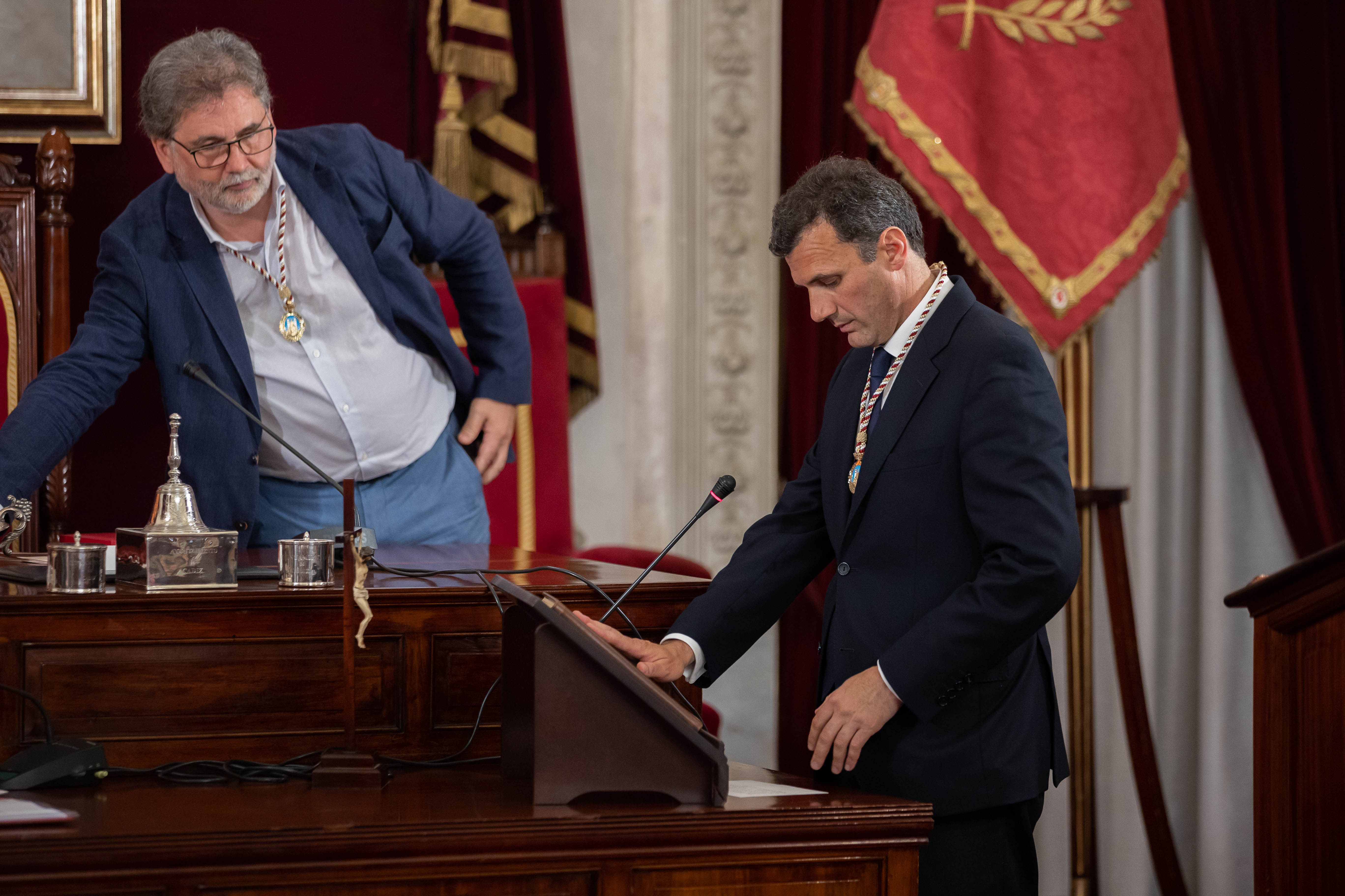 Pleno de investidura de Bruno García