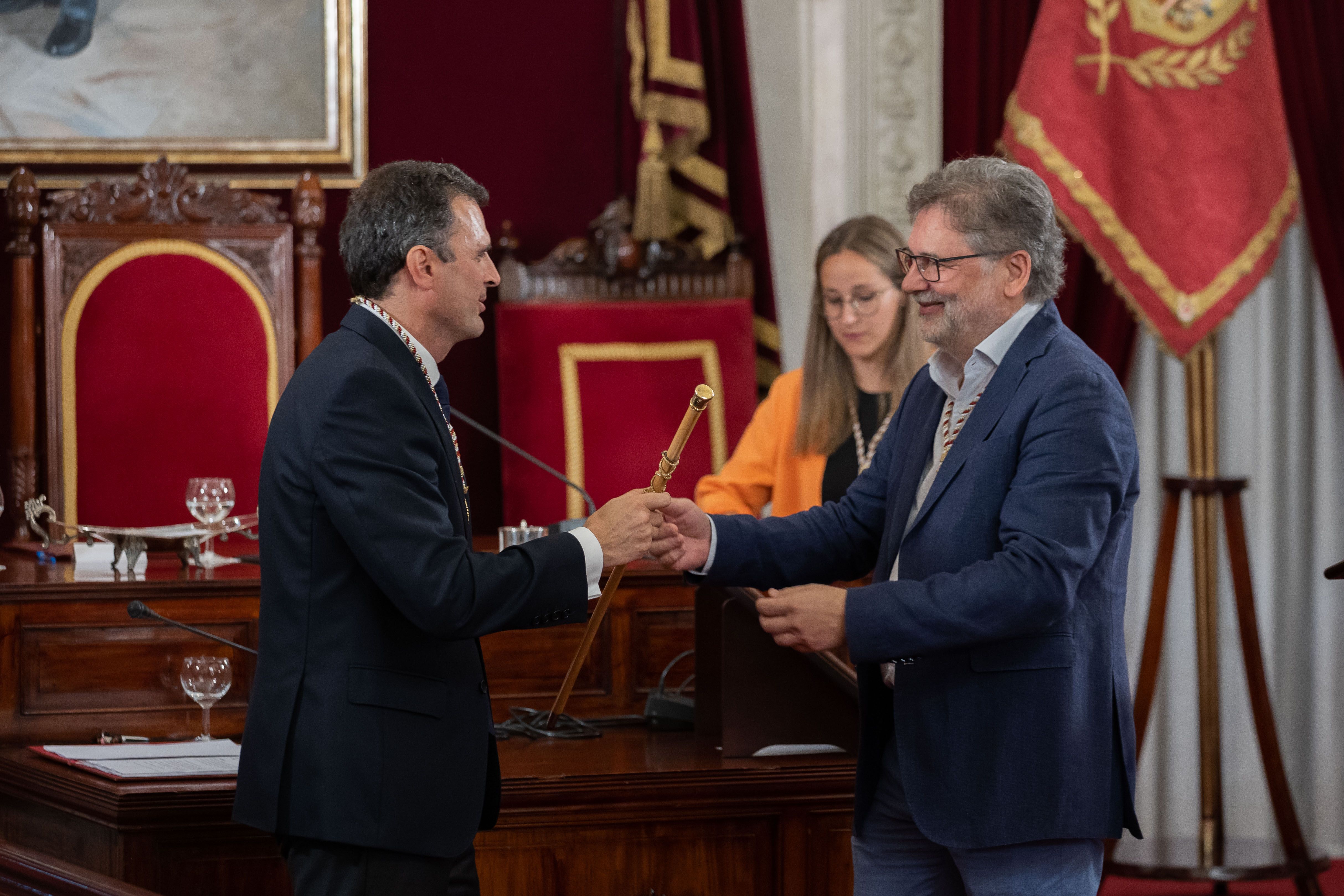 Pleno de investidura de Bruno García