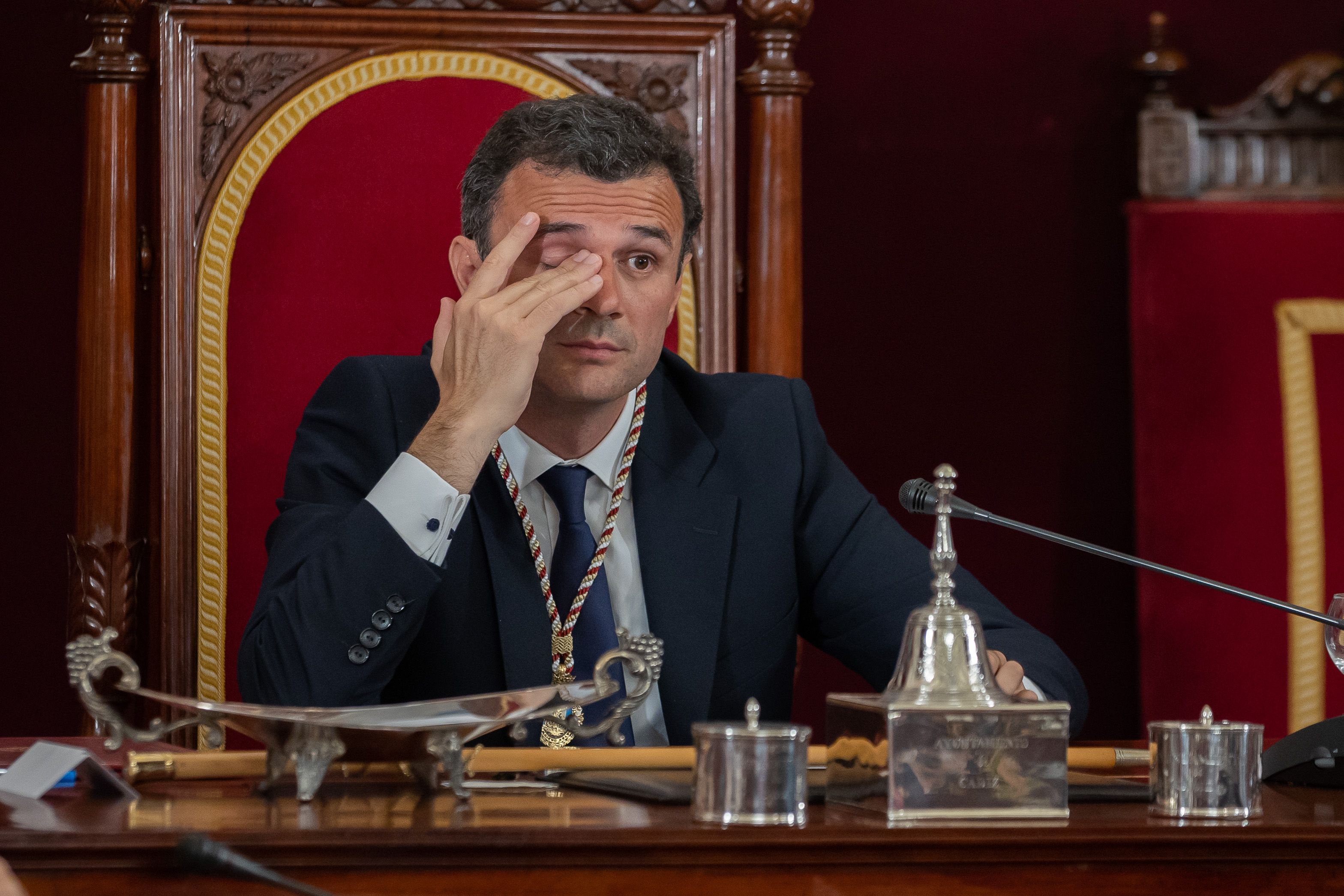 Pleno de investidura de Bruno García