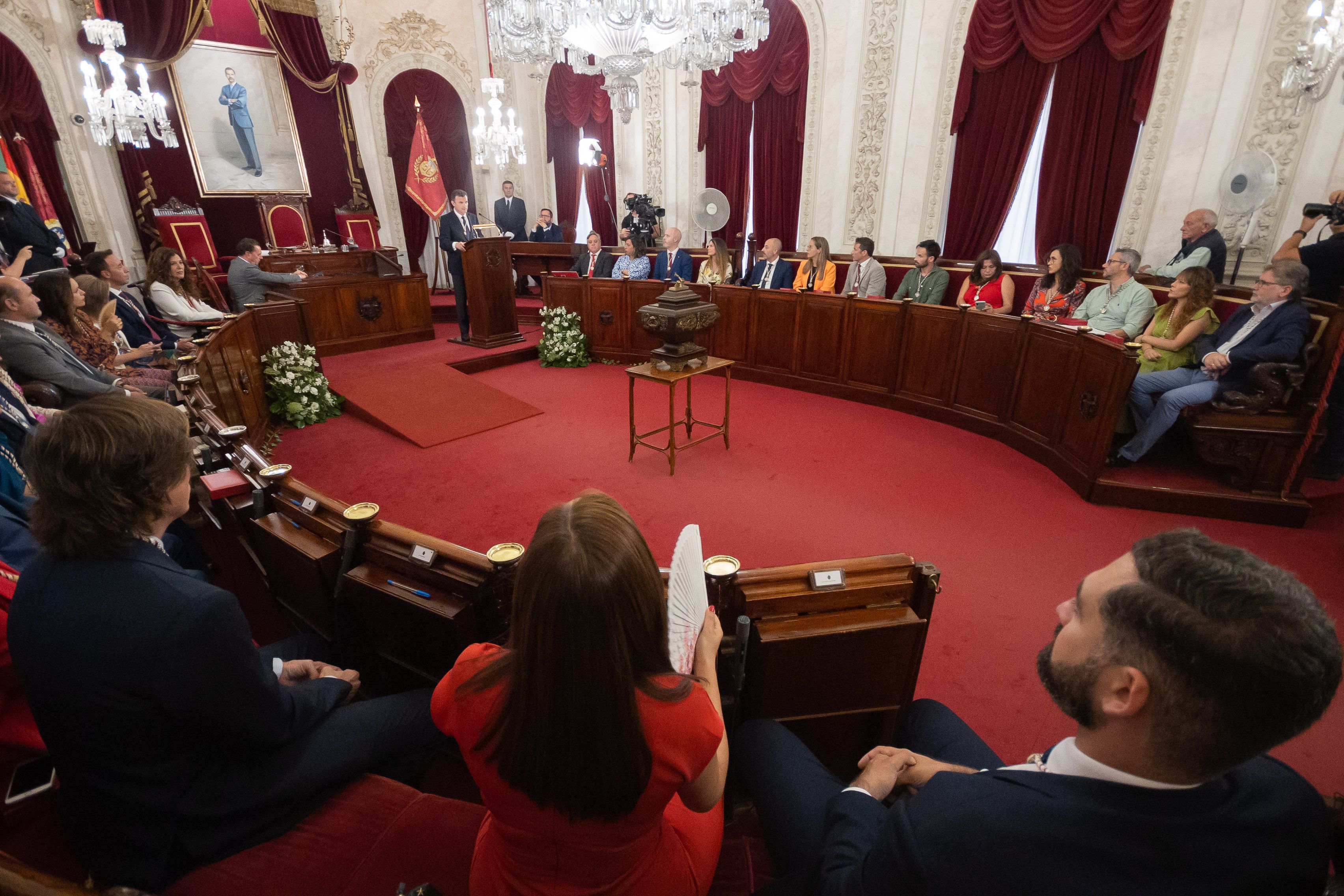 Pleno de investidura de Bruno García