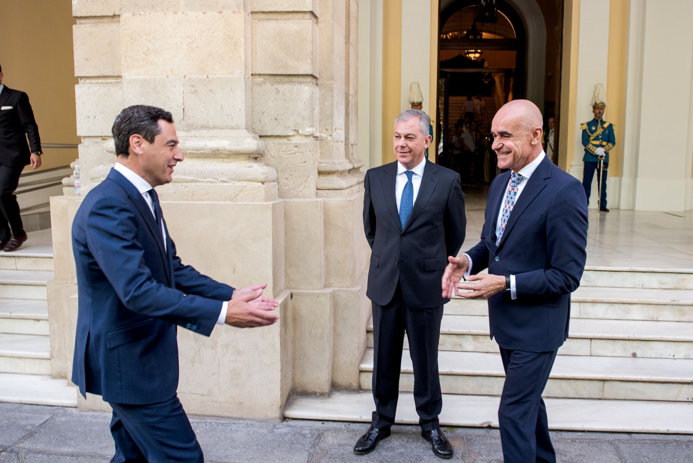 Investidura de José Luis Sanz como alcalde de Sevilla