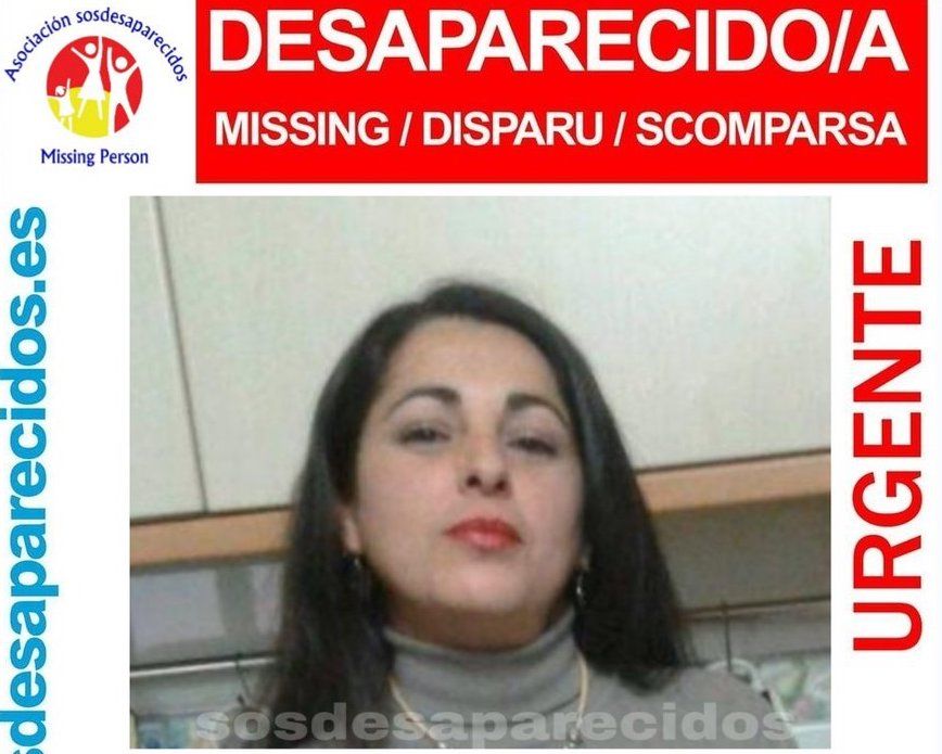 Dolores Rodríguez, la mujer desaparecida en Málaga en Nochevieja.
