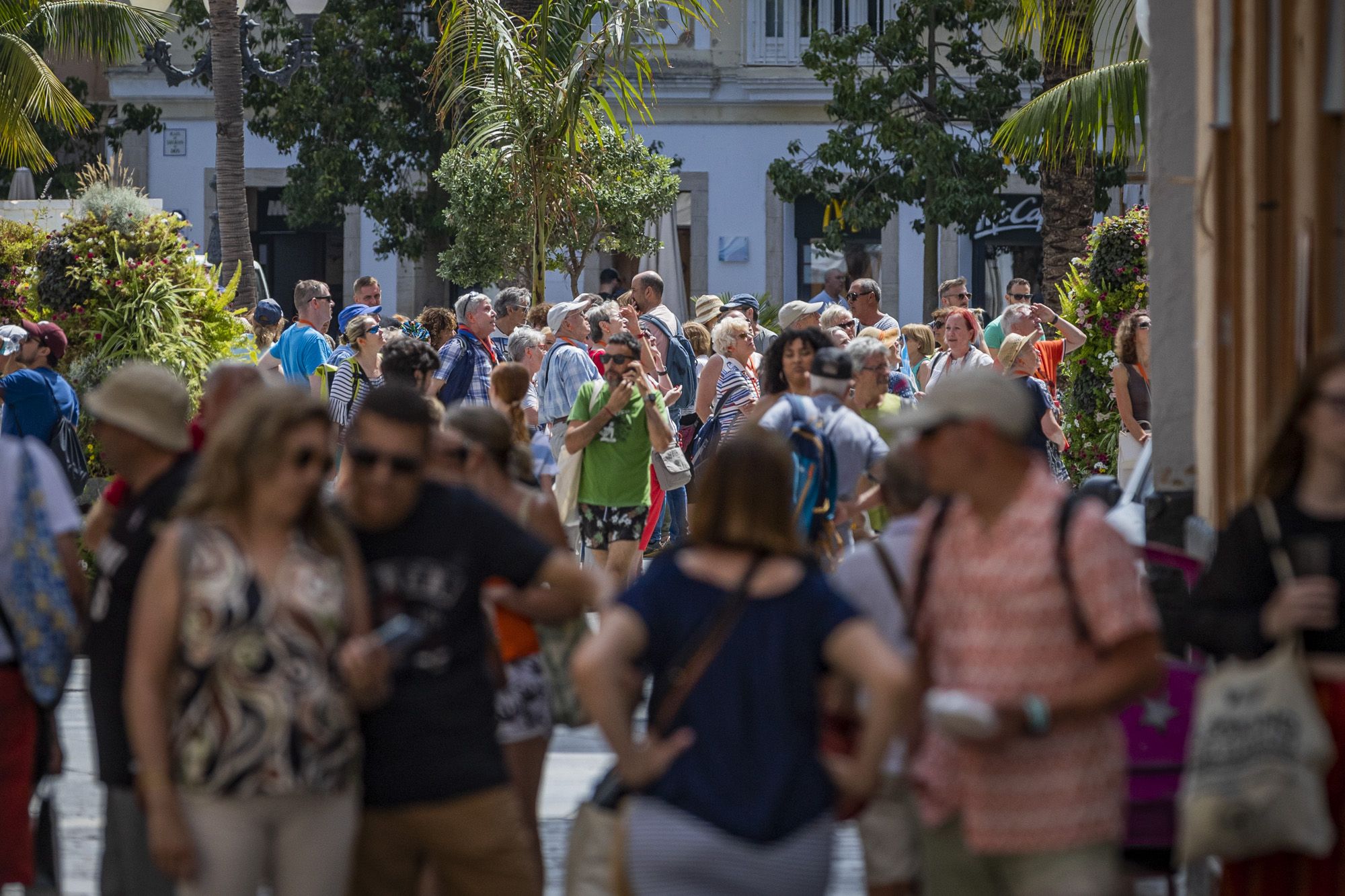Turismo de crucero en Cádiz.