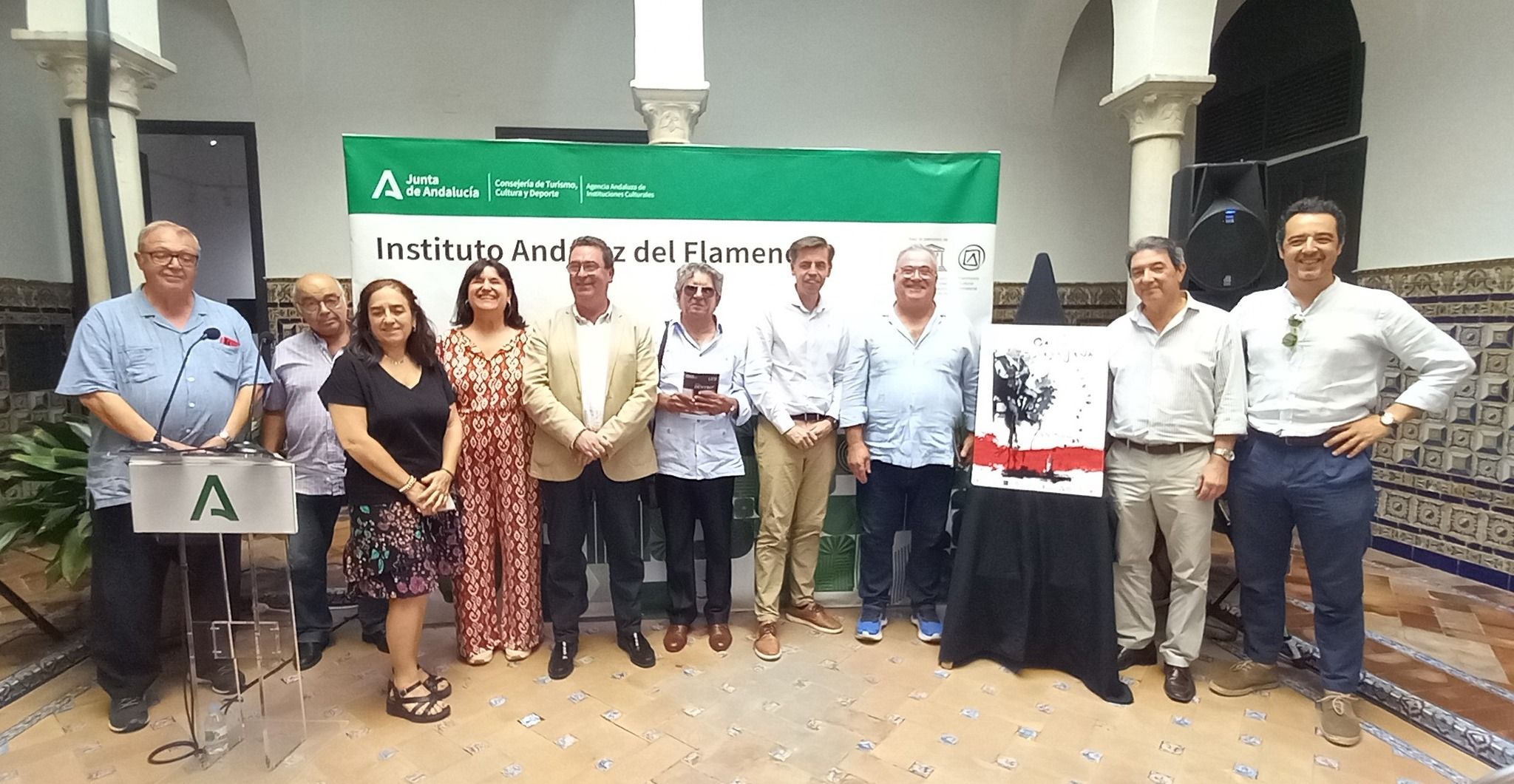 La Caracolá Lebrijana recibe el distintivo Andalucía Flamenco de la Junta - Foto: Instituto Andaluz de Flamenco