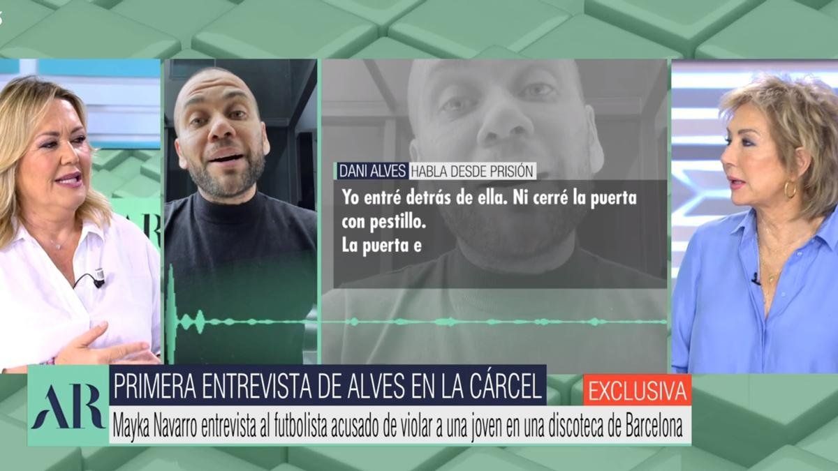 Parte de la entrevista a Alves.