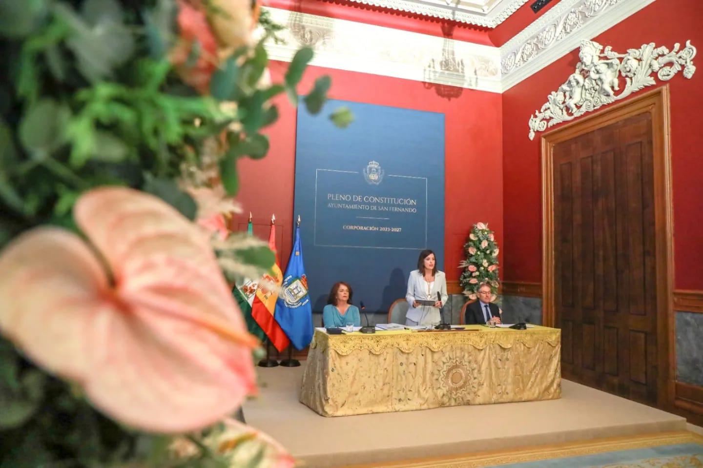 Pleno inaugural en San Fernando.