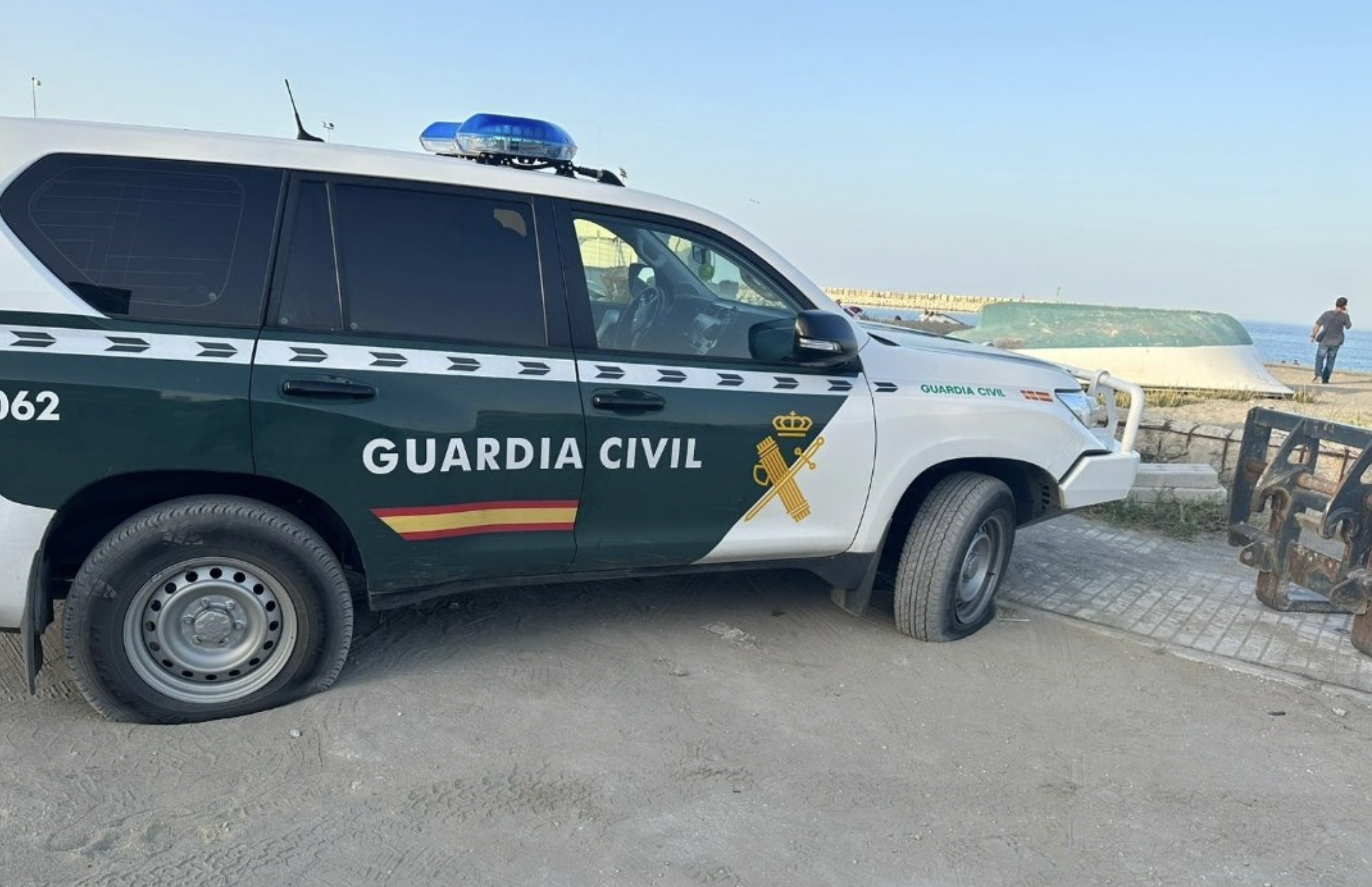 Un coche de la Guardia Civil, en una imagen de archivo.