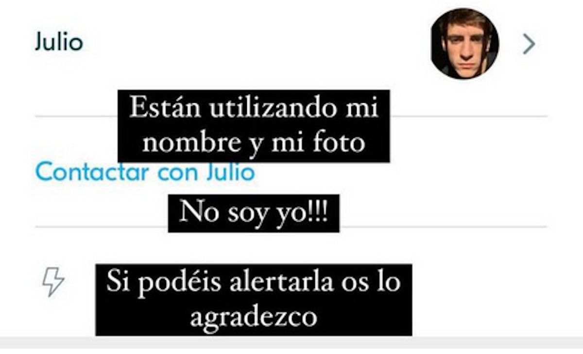 Suplantan la identidad de un joven en Blablacar.  TWITTER