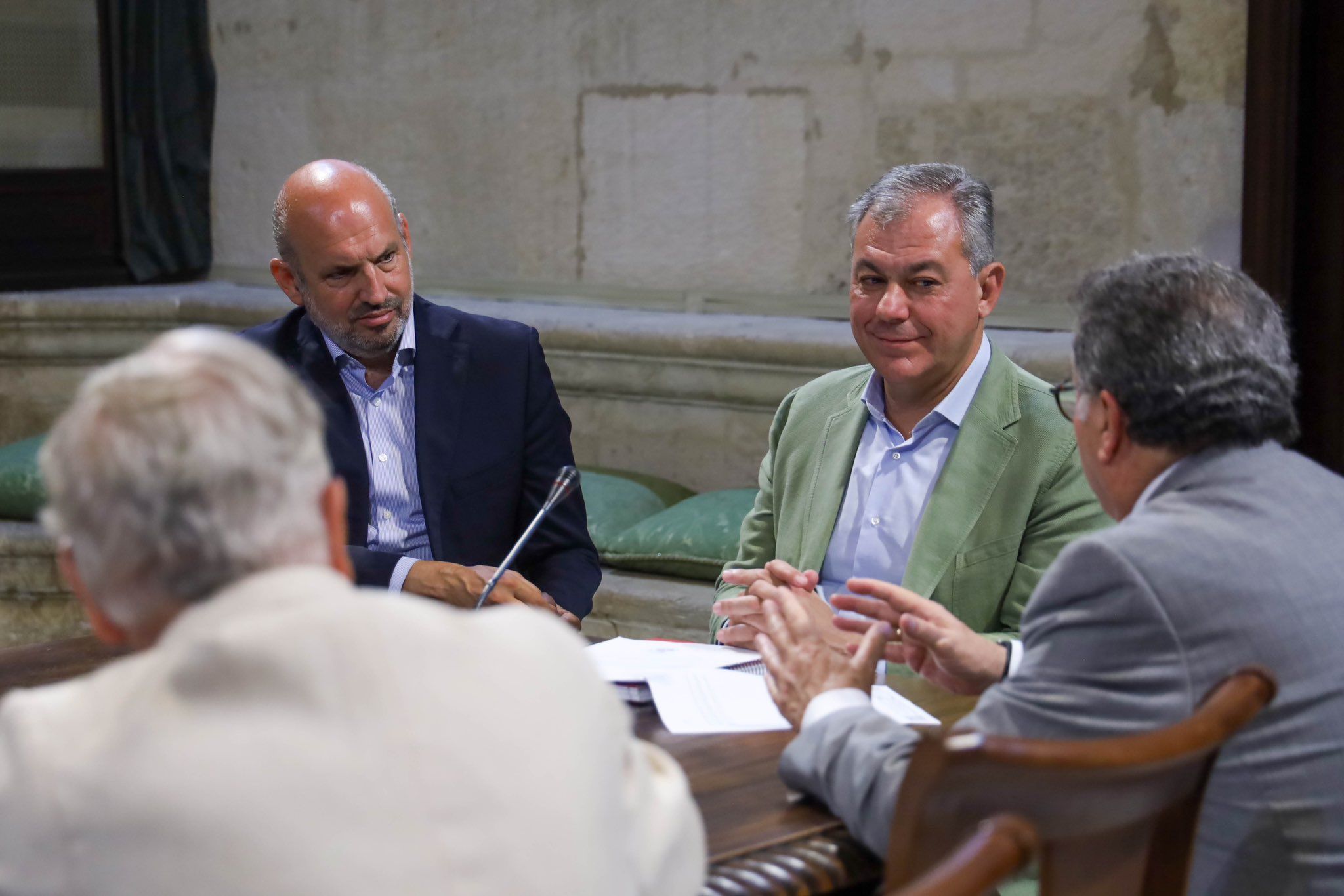 José Luis Sanz en una imagen reciente. Habrá una reunión por los cortes de luz.