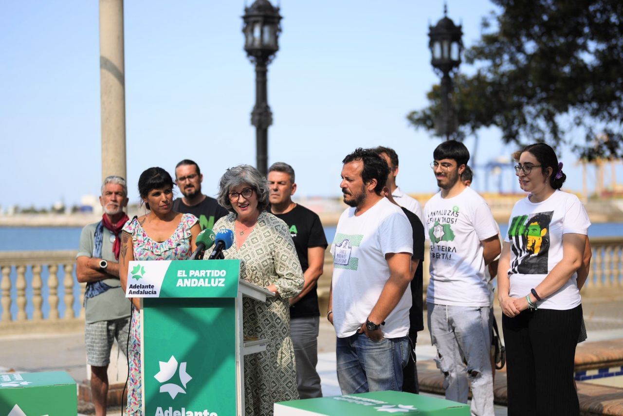 Adelante Andalucía ha presentado su lista para el 23J.