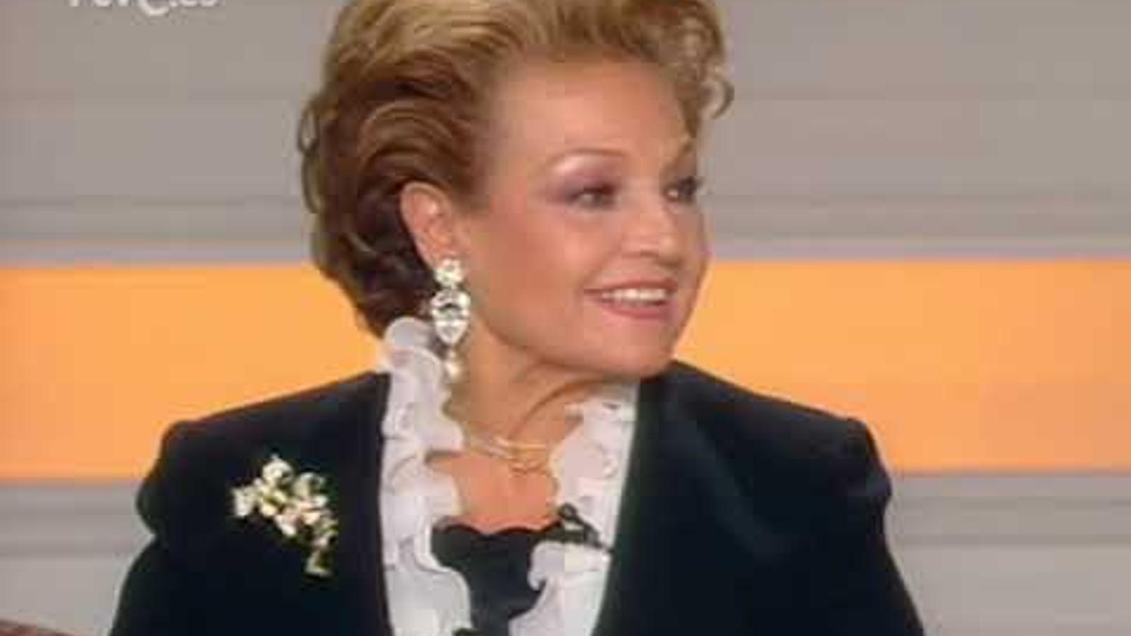 La actriz Carmen Sevilla.