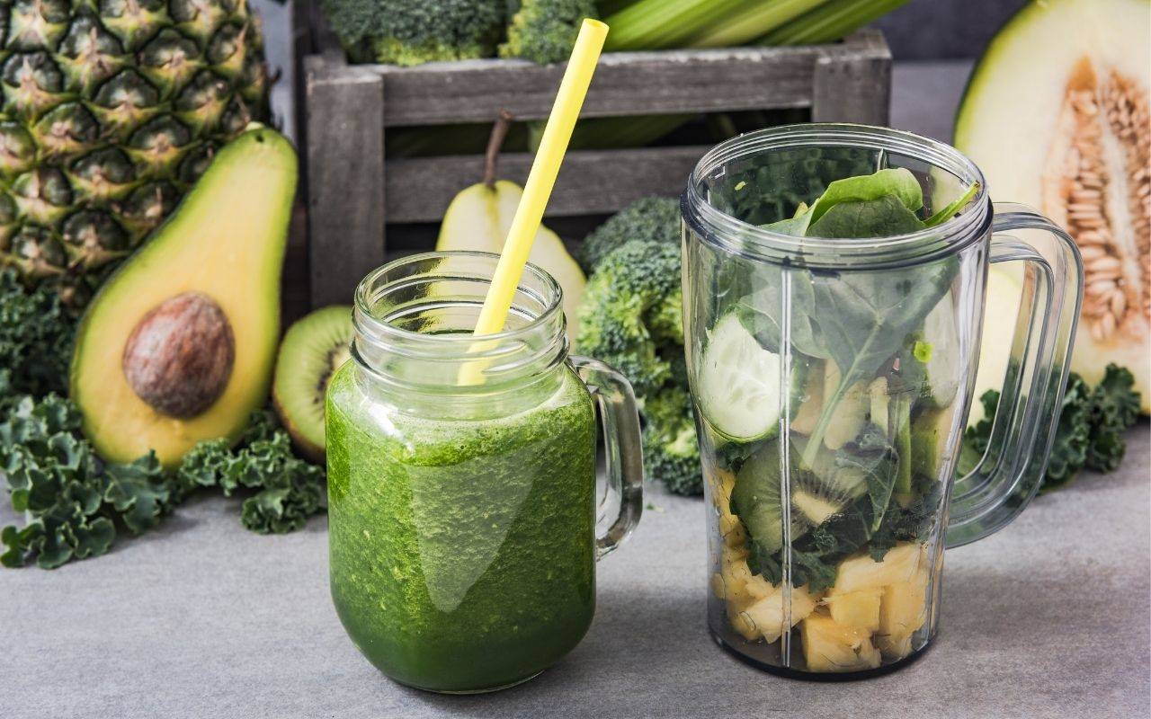 Un ejemplo de un batido detox.