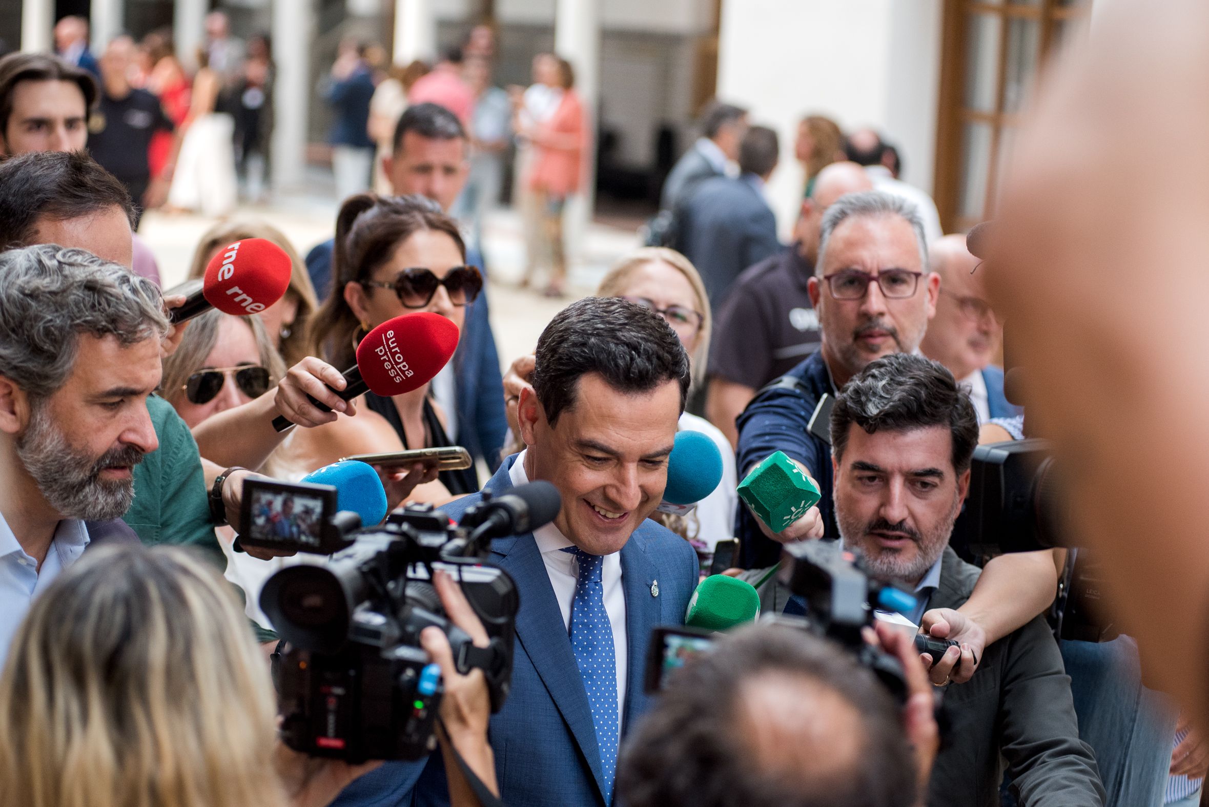 El presidente andaluz, Moreno Bonilla, en una imagen de archivo.