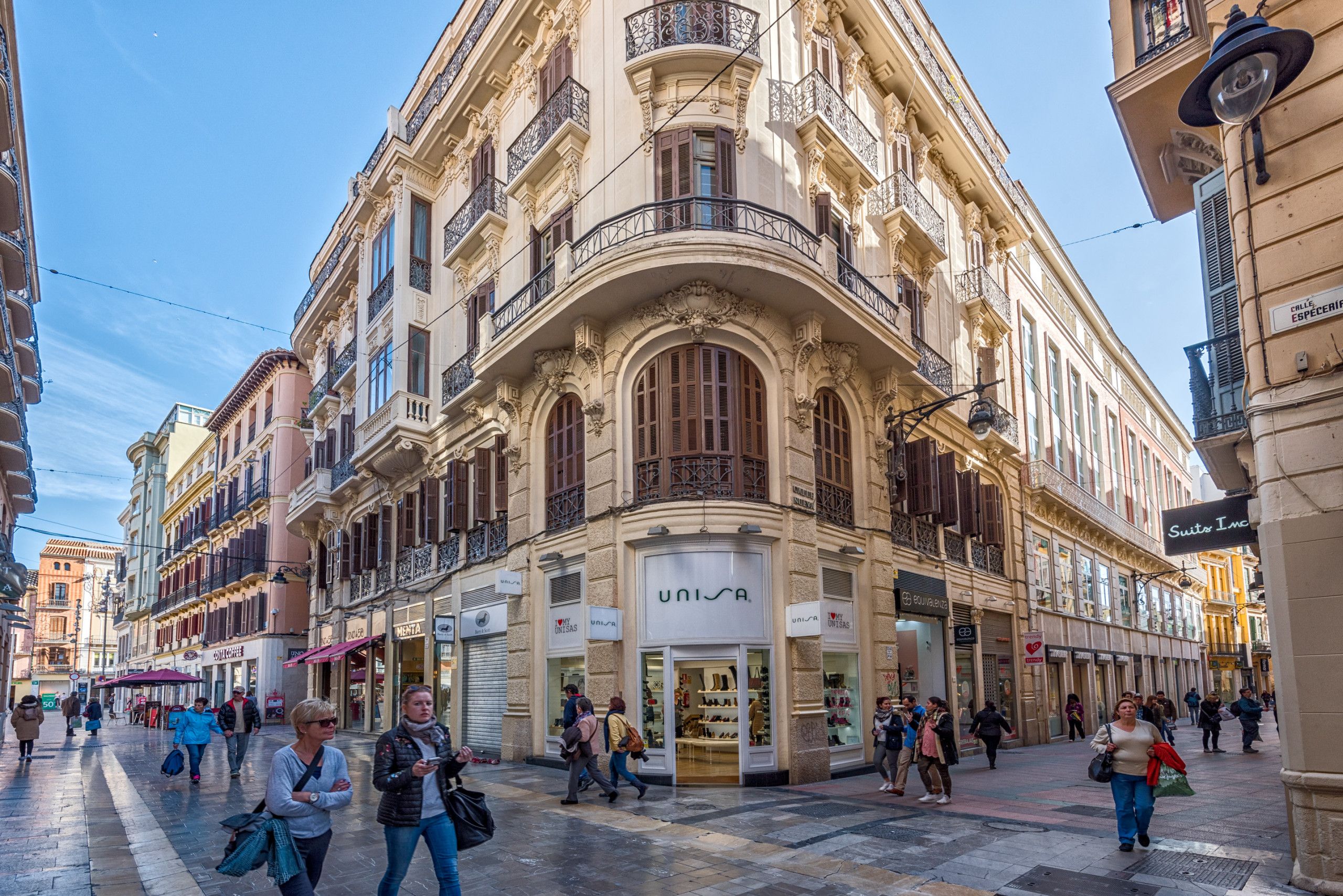 Calle Nueva, en Málaga, en una imagen de archivo.