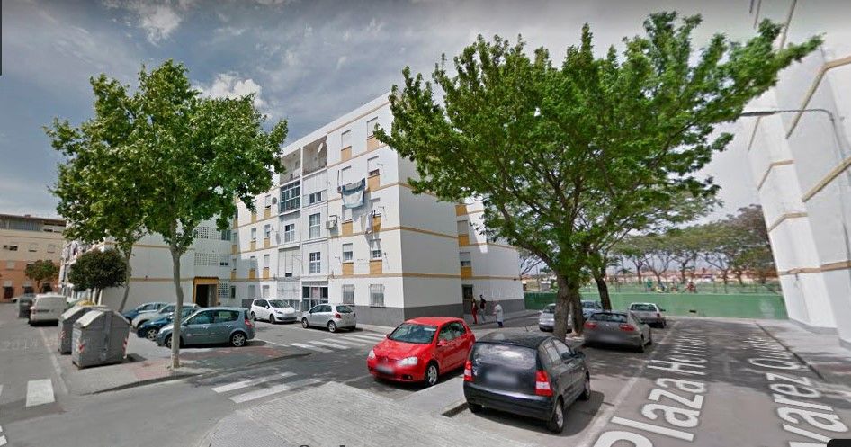 Algunas viviendas de la barriada Pinillo de El Puerto en una imagen de Google Maps.