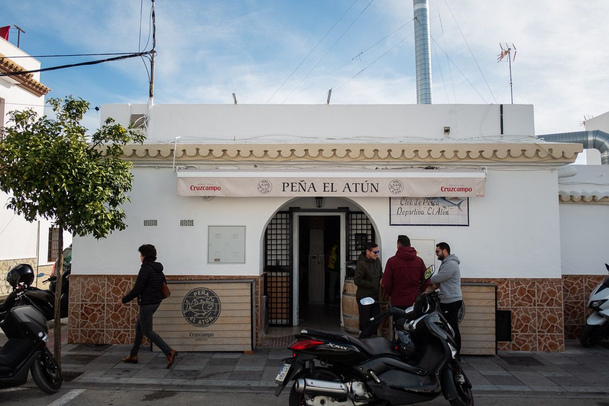 La peña El Atún, un clásico en Barbate.