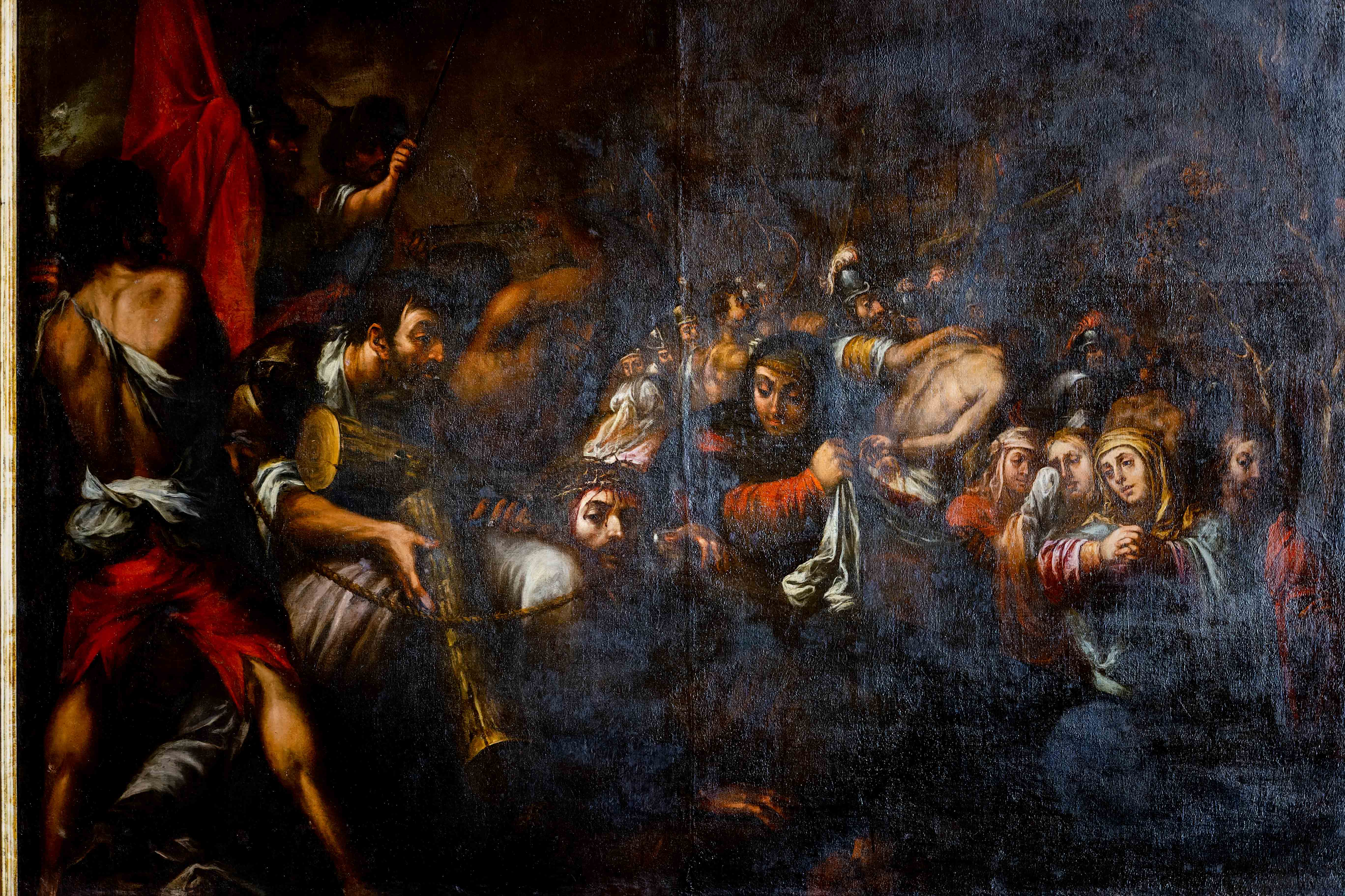 El cuadro de Valdés Leal, una vez restaurado ya puede contemplarse en San Miguel.