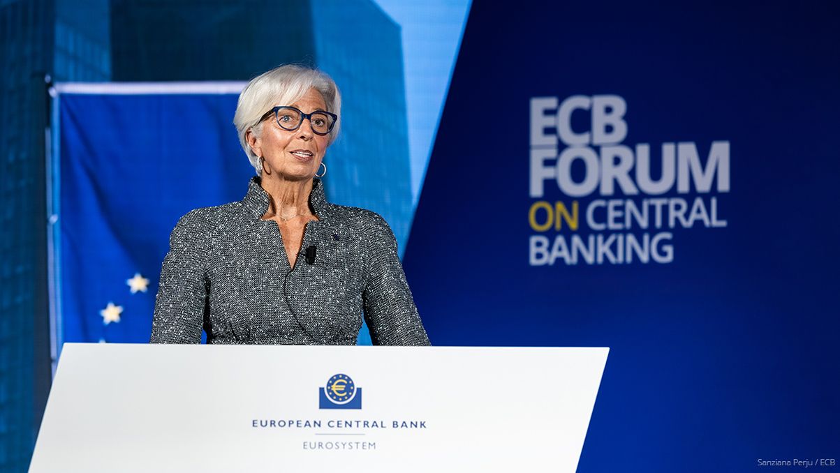 Christine Lagarde, presidenta del Banco Central Europeo, que por ahora no toca el precio del dinero.