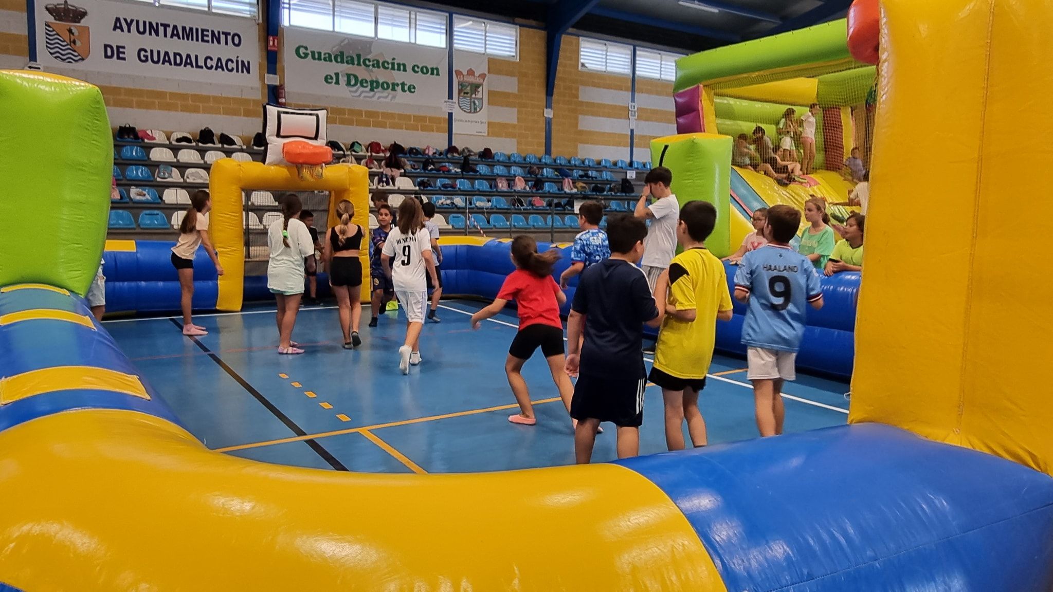 Una actividad reciente en la que participaron los colegios de Guadalcacín.