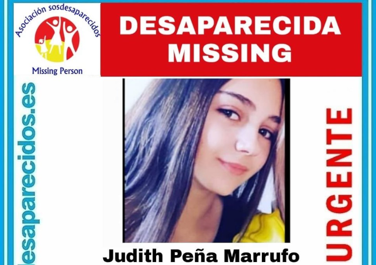 Menor desaparecida en Rota. SOS DESAPARECIDOS