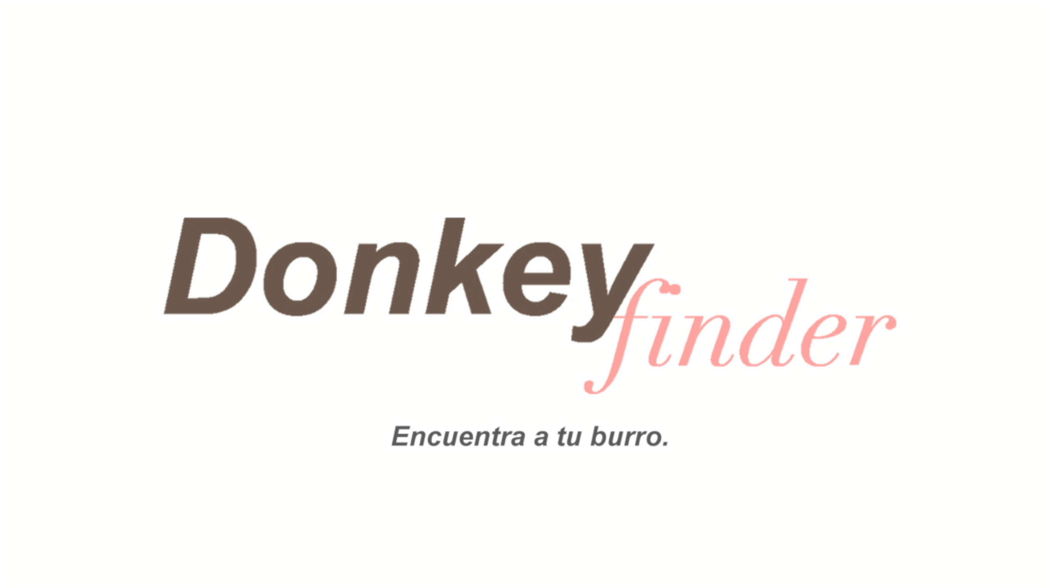 Una propuesta de 'tinder' para encontrar un burro al que apadrinar.