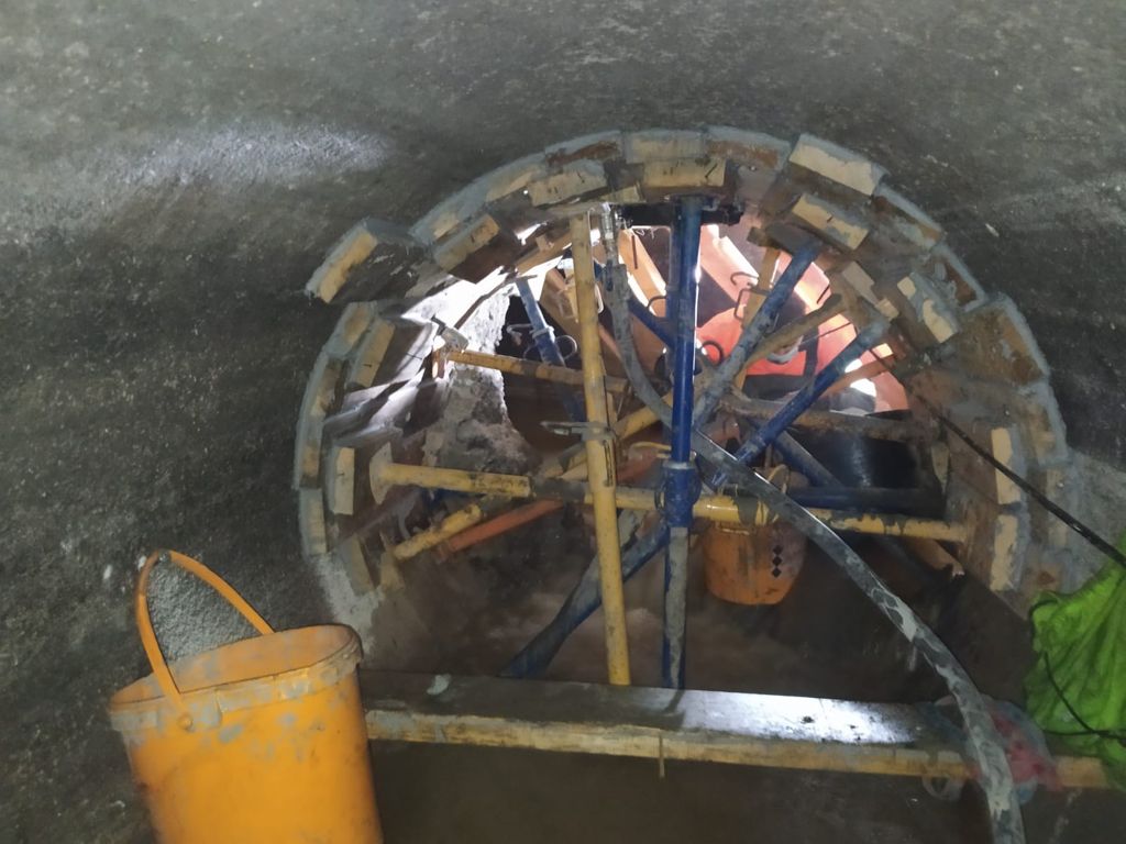 Imagen del colector afectado. 