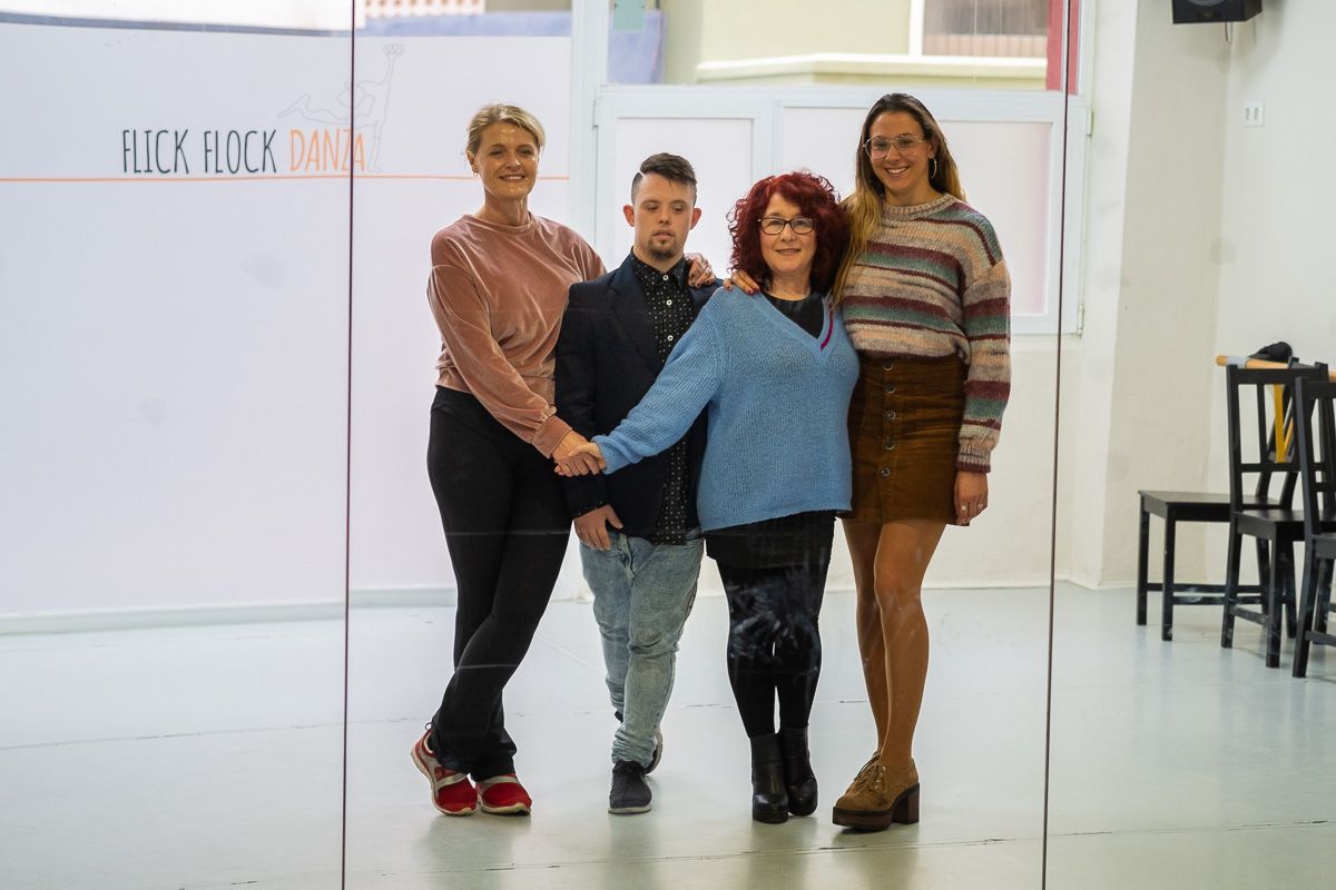 De izquierda a derecha: Luz Gil, Nelson Navarro, Susana Alcón y Ana de Coza. FOTO: MANU GARCÍA