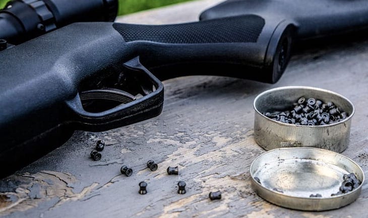 Una escopeta de perdigones, en una imagen de archivo.