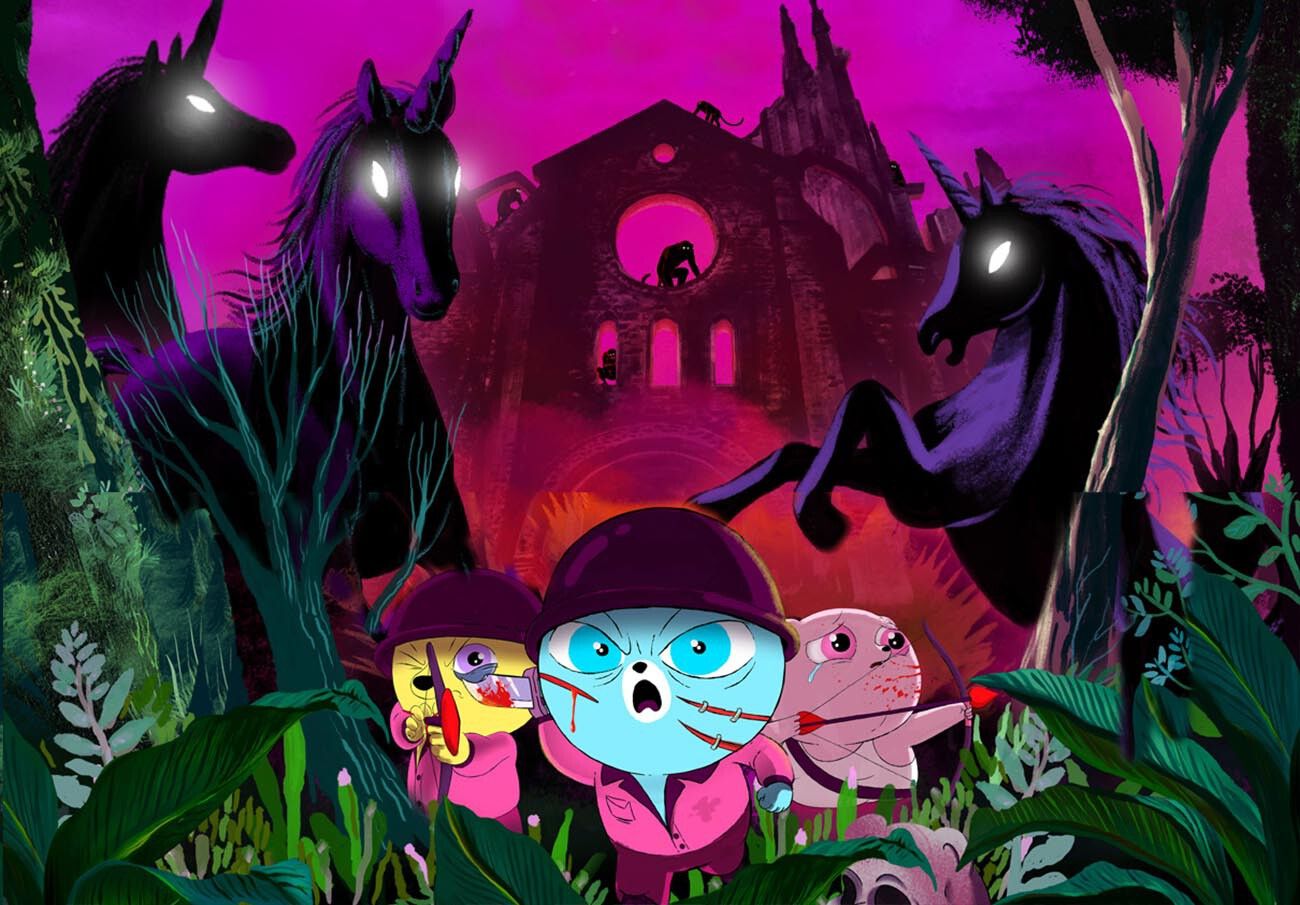 Cartel de la película 'Unicorn Wars', del estudio Úniko donde trabaja el portuense Antonio Rosa.