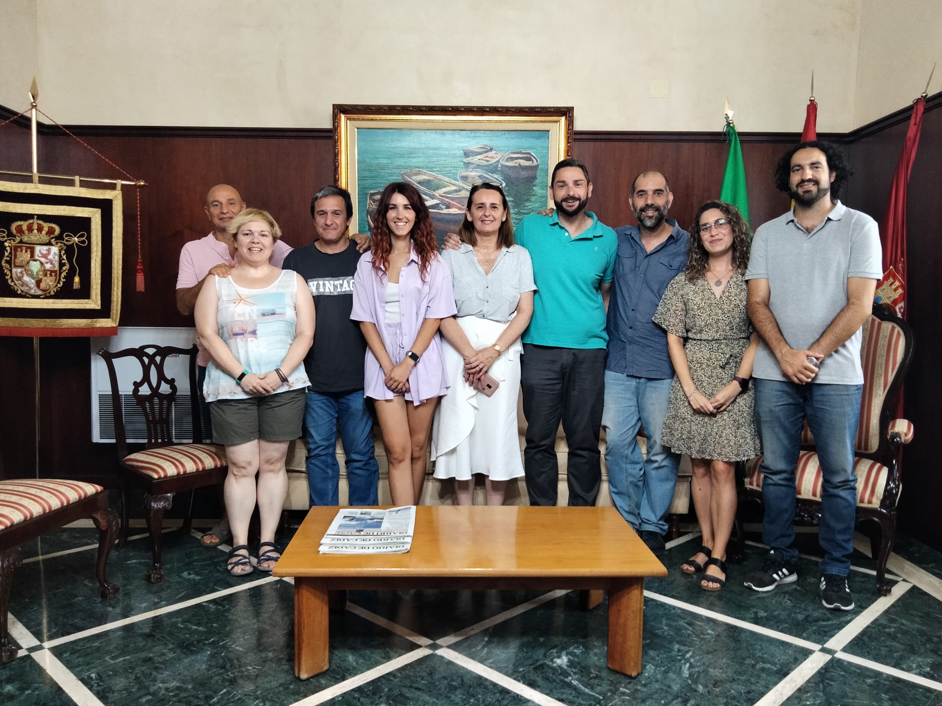 El equipo de gobierno del Ayuntamiento de Puerto Real. 