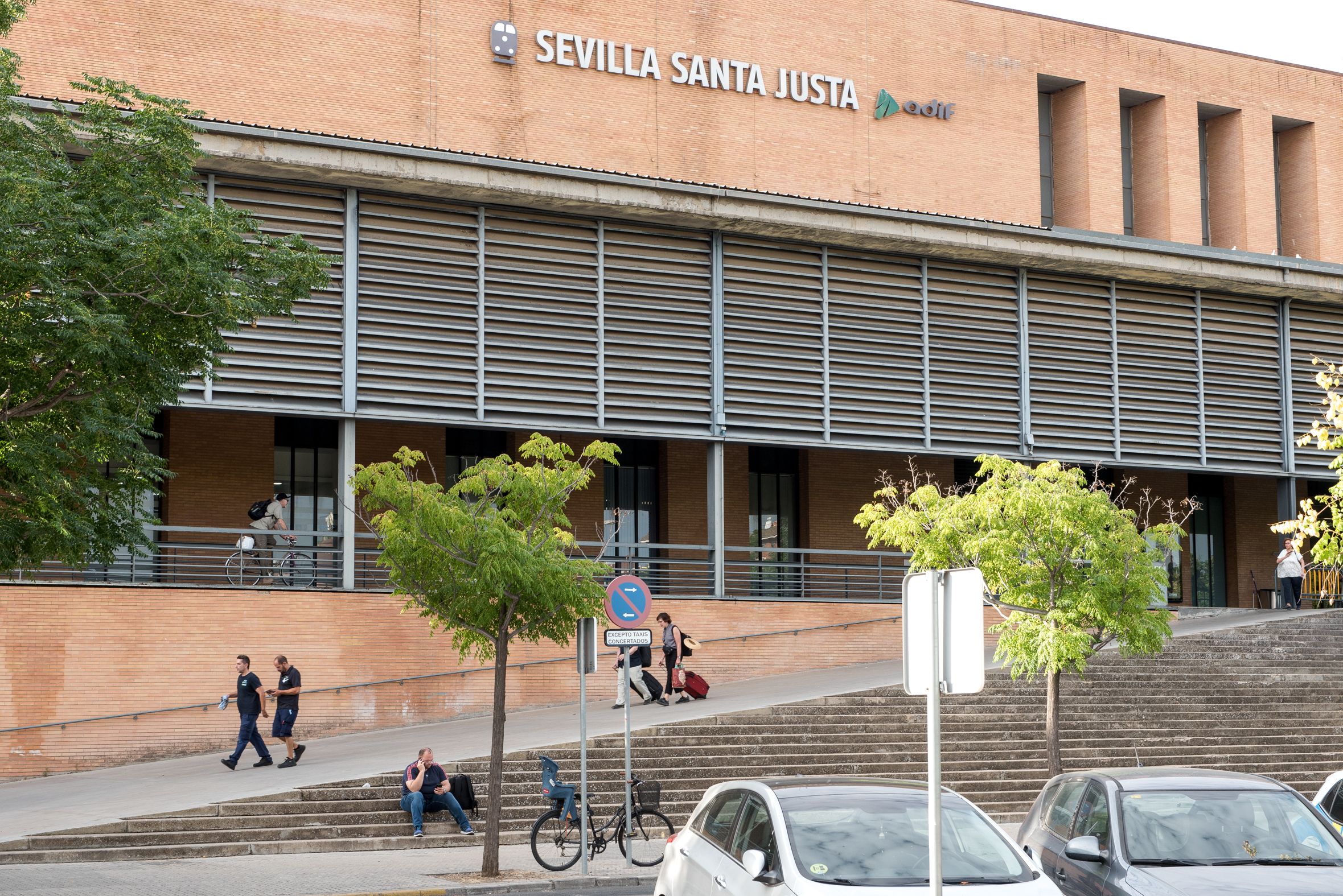 La estación de Santa Justa, en una imagen de archivo.