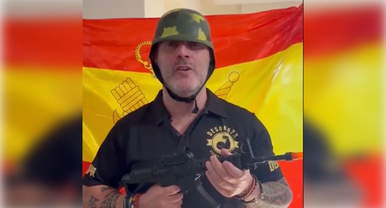 El líder de Desokupa.