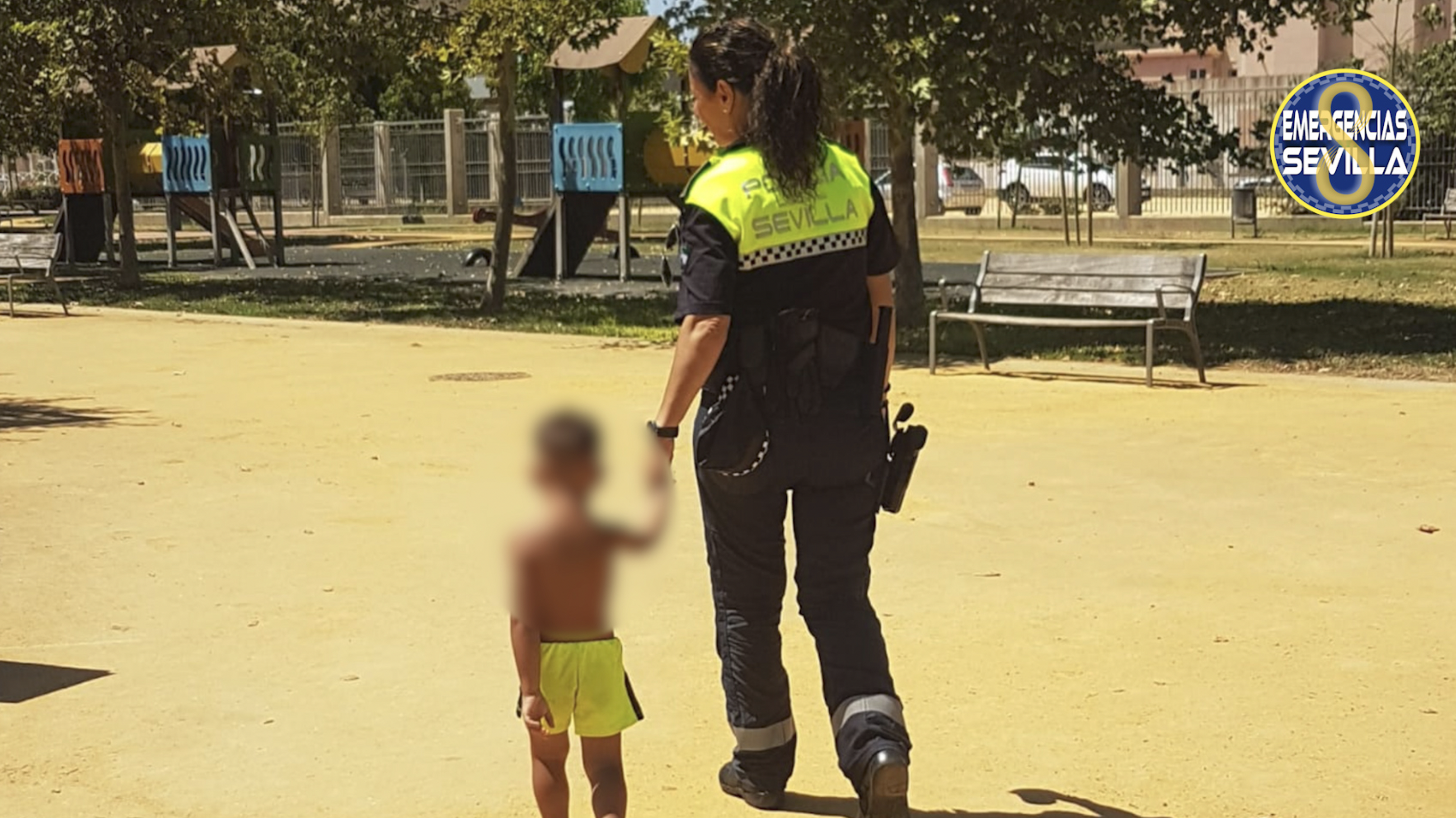 Un niño de 2 años perdido en la Ronda del Tamarguillo, en Sevilla. 