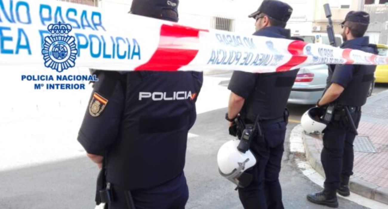 Una imagen de archivo de una actuación policial en El Ejido.